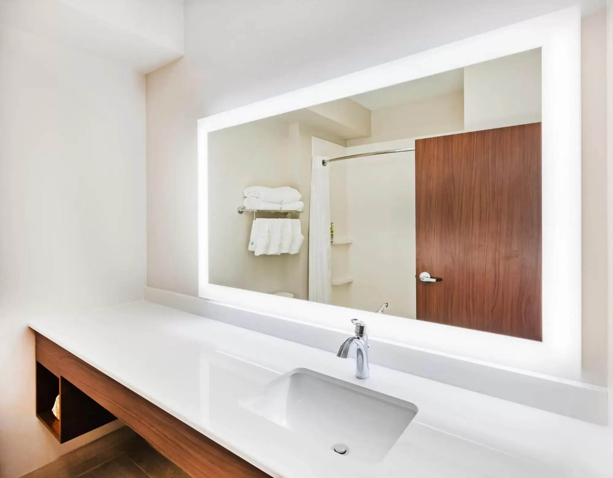 Bathroom in Holiday Inn Express & Suites - Lenexa - Overland Park Area, an IHG Hotel