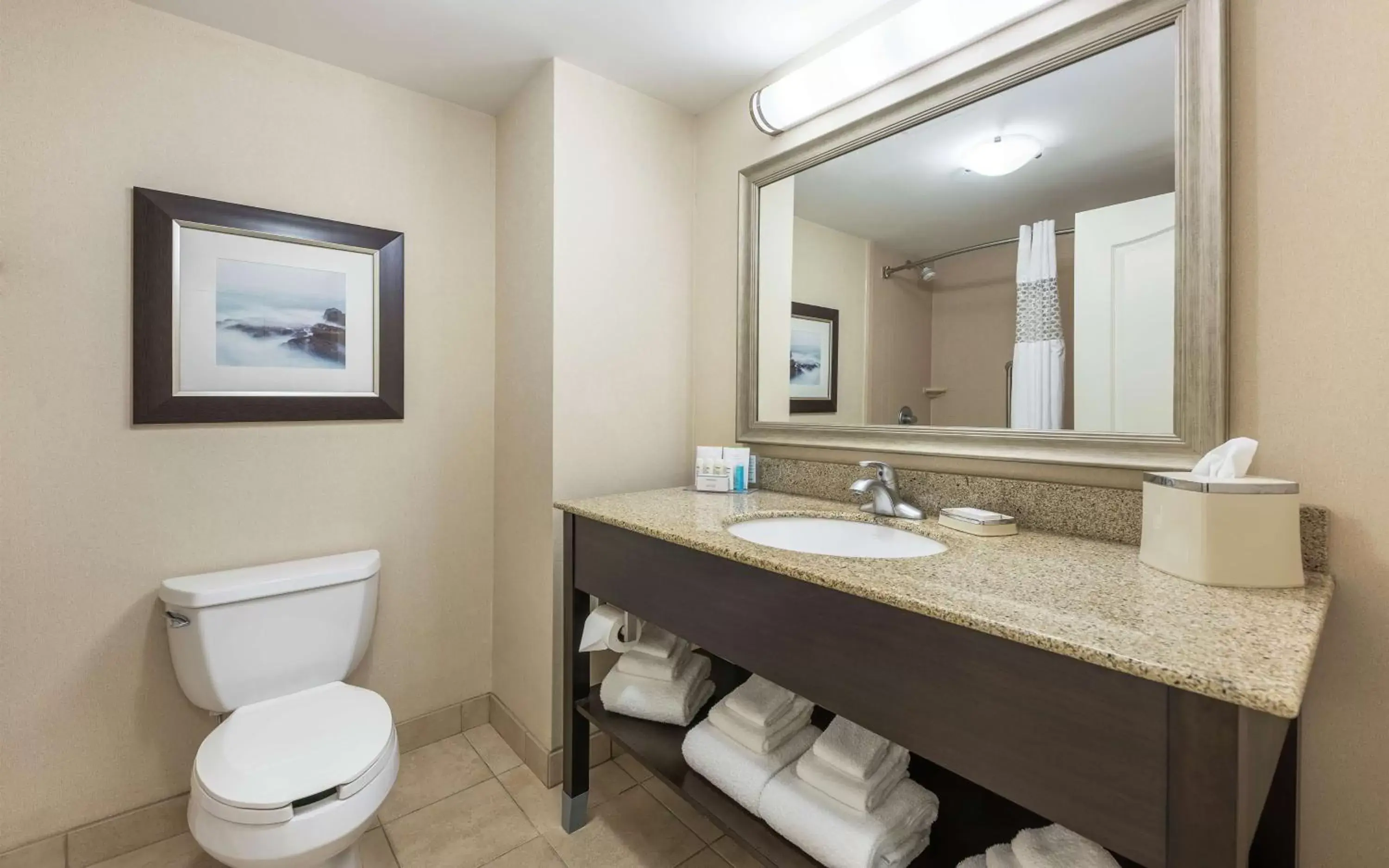 Bathroom in Hampton Inn & Suites by Hilton Moncton