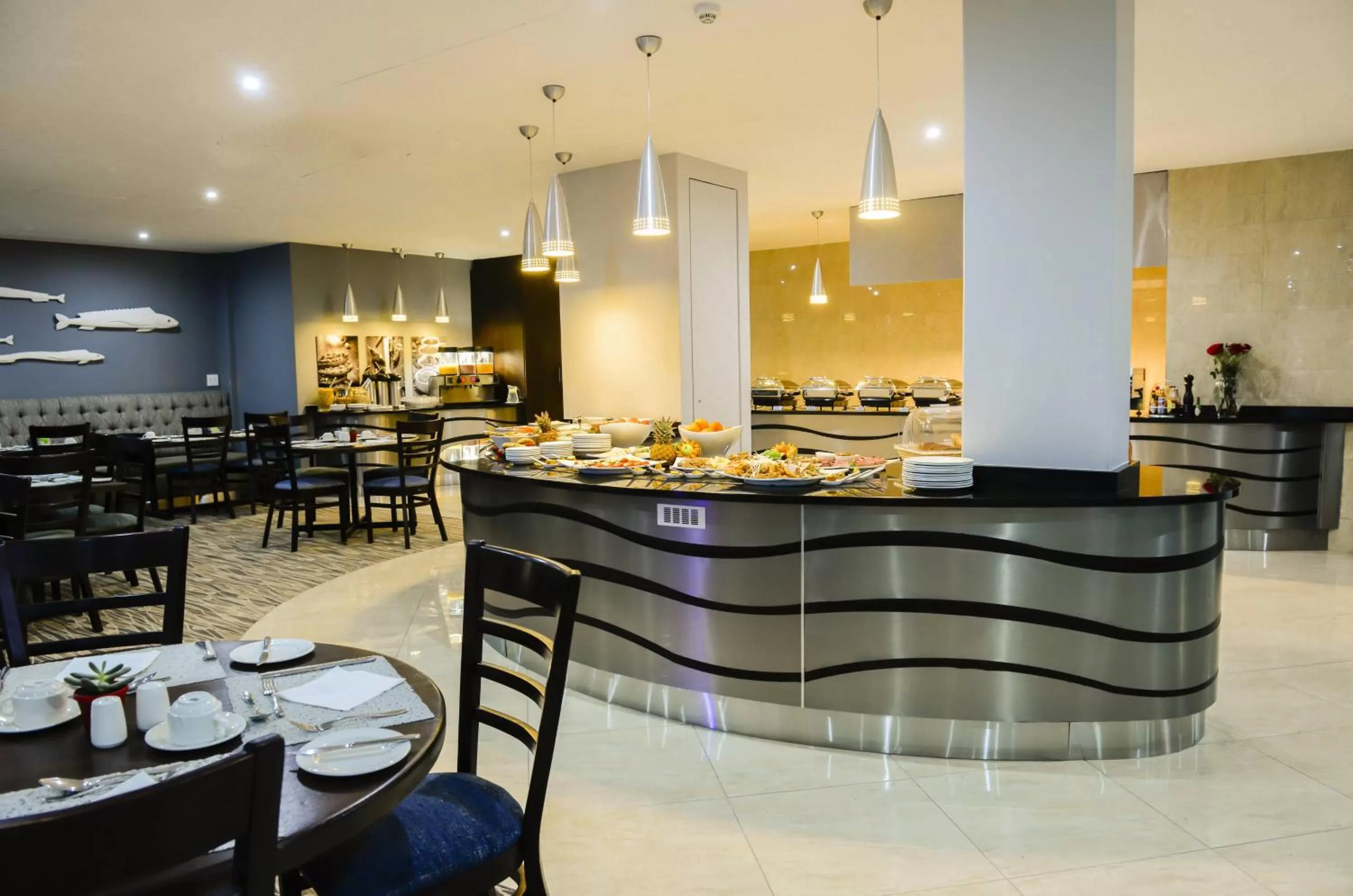 Restaurant/places to eat in Indaba Lodge Hotel Richards Bay