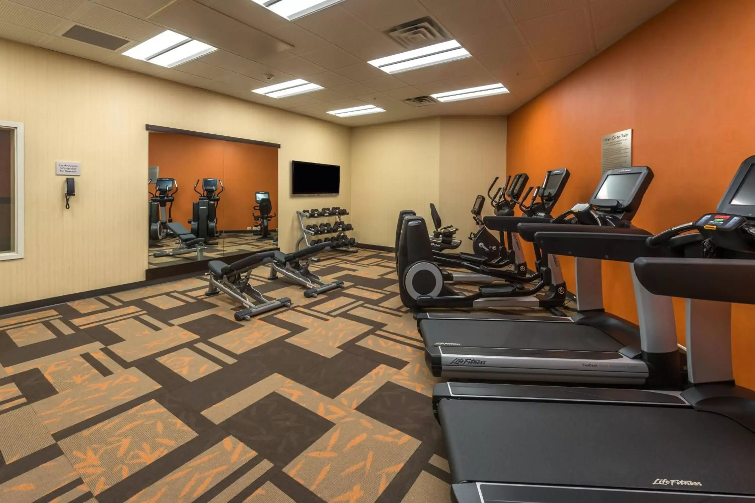 Fitness centre/facilities, Fitness Center/Facilities in Courtyard by Marriott Reno Downtown/Riverfront