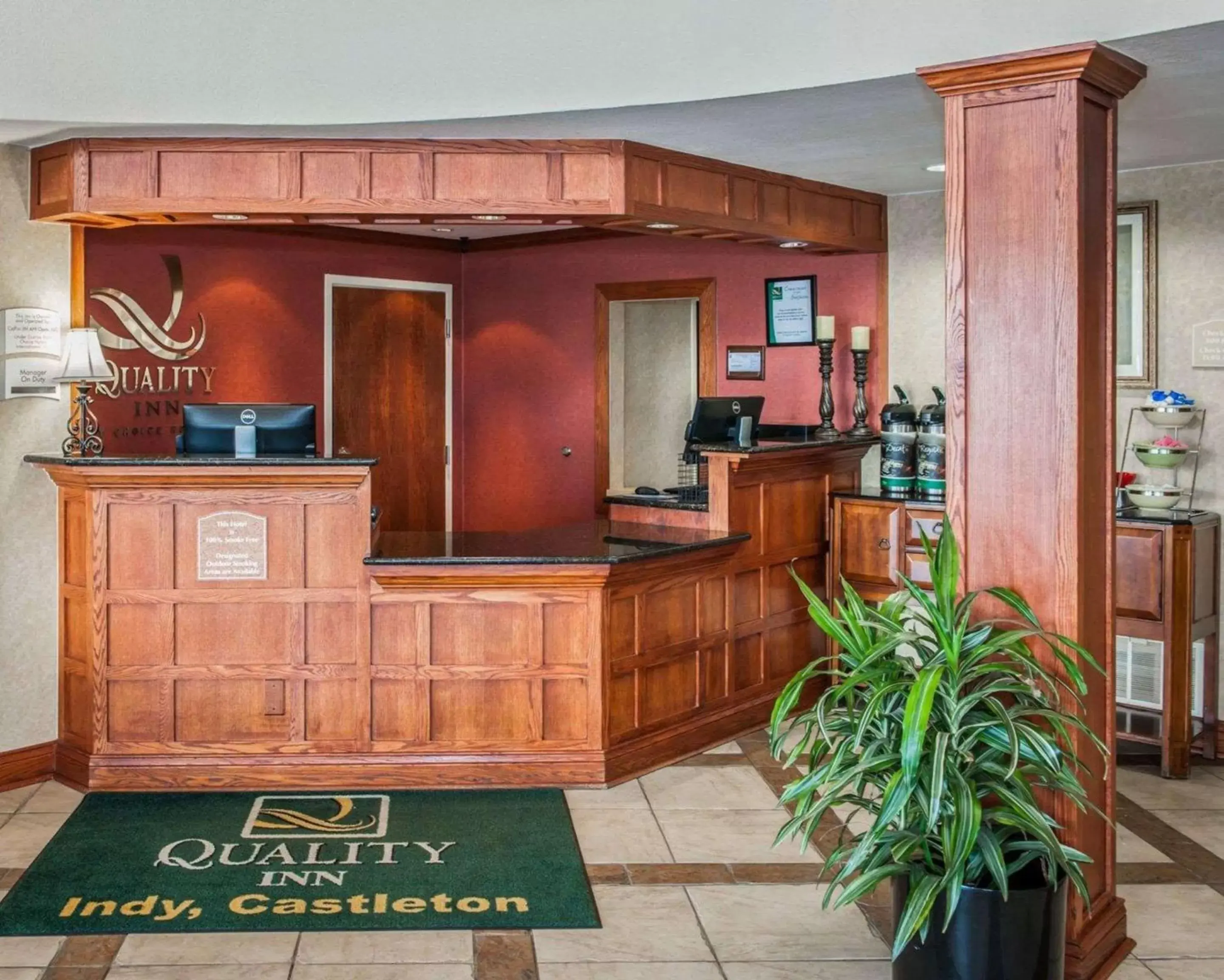 Lobby or reception, Lobby/Reception in Quality Inn Indianapolis
