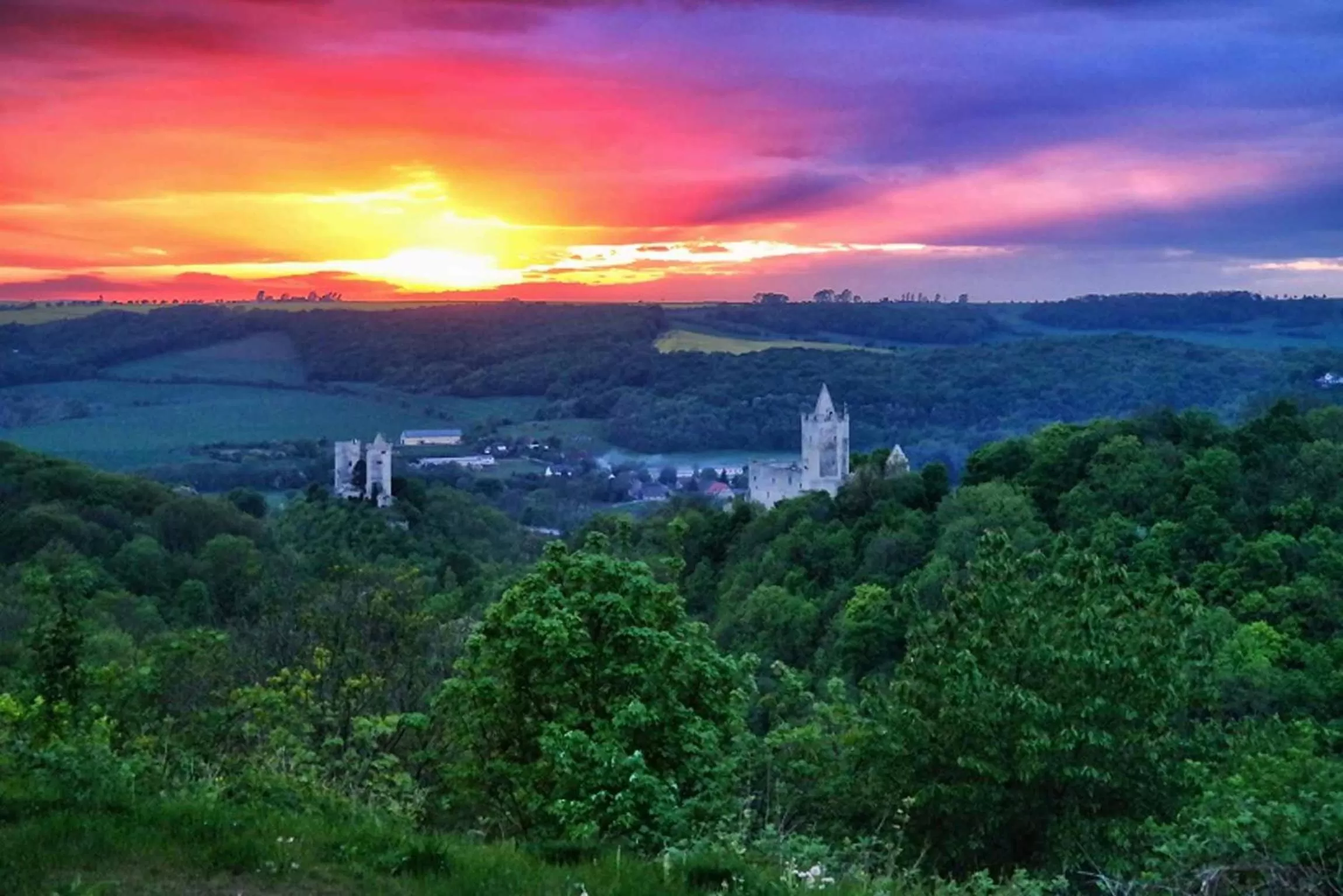 Natural landscape in Hotel und Restaurant Rittergut Kreipitzsch