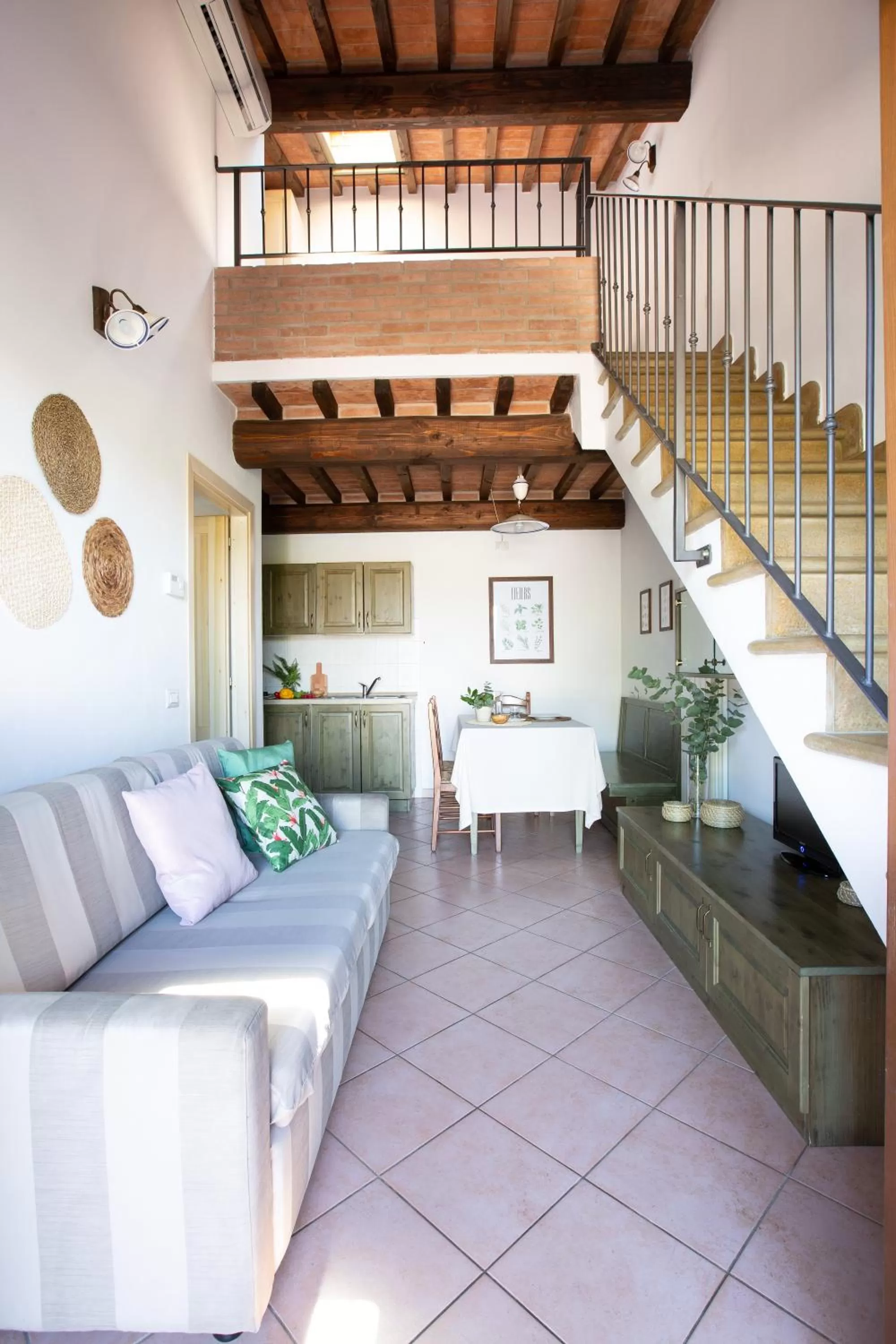 Living room in Borgo Verde