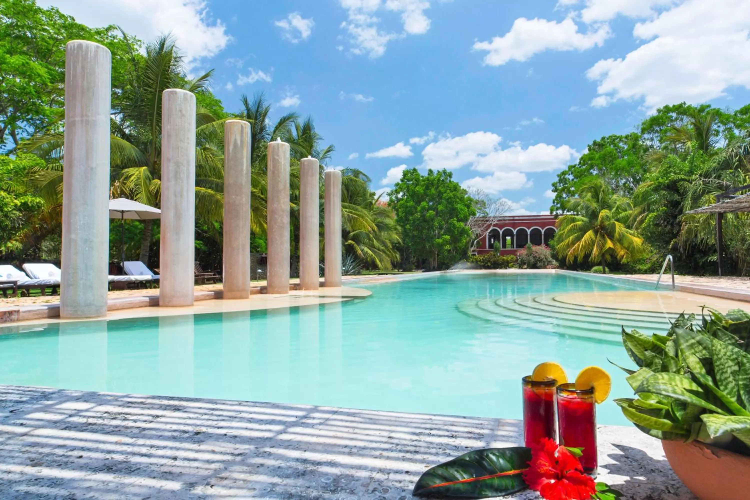 Fitness centre/facilities in Hacienda Temozon Sur