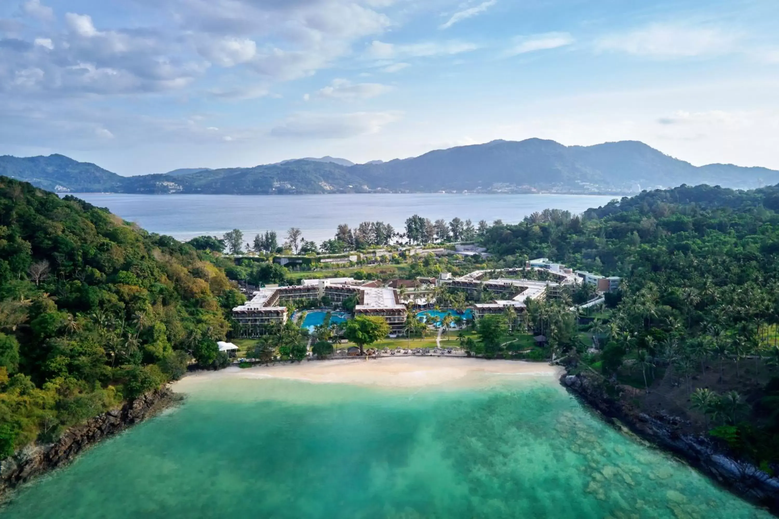 Property building, Bird's-eye View in Phuket Marriott Resort & Spa, Merlin Beach