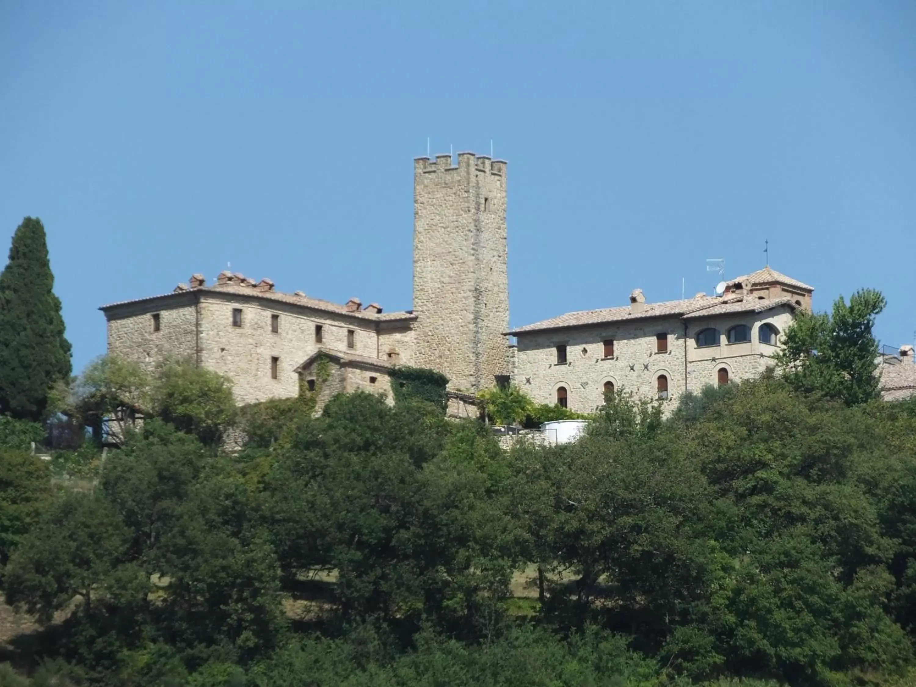 City view in Castello Di Giomici
