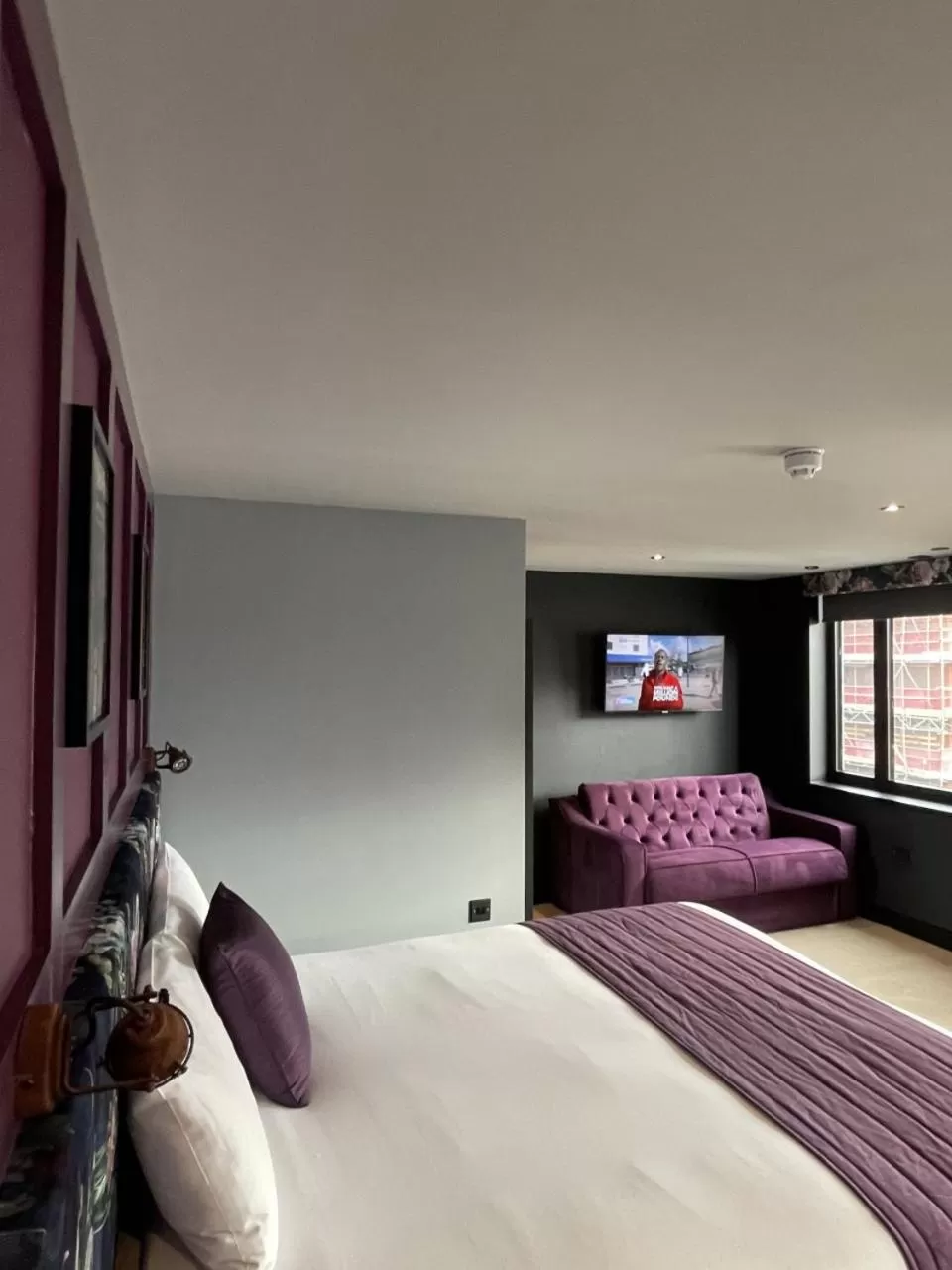 Bed in The Baltic Hotel