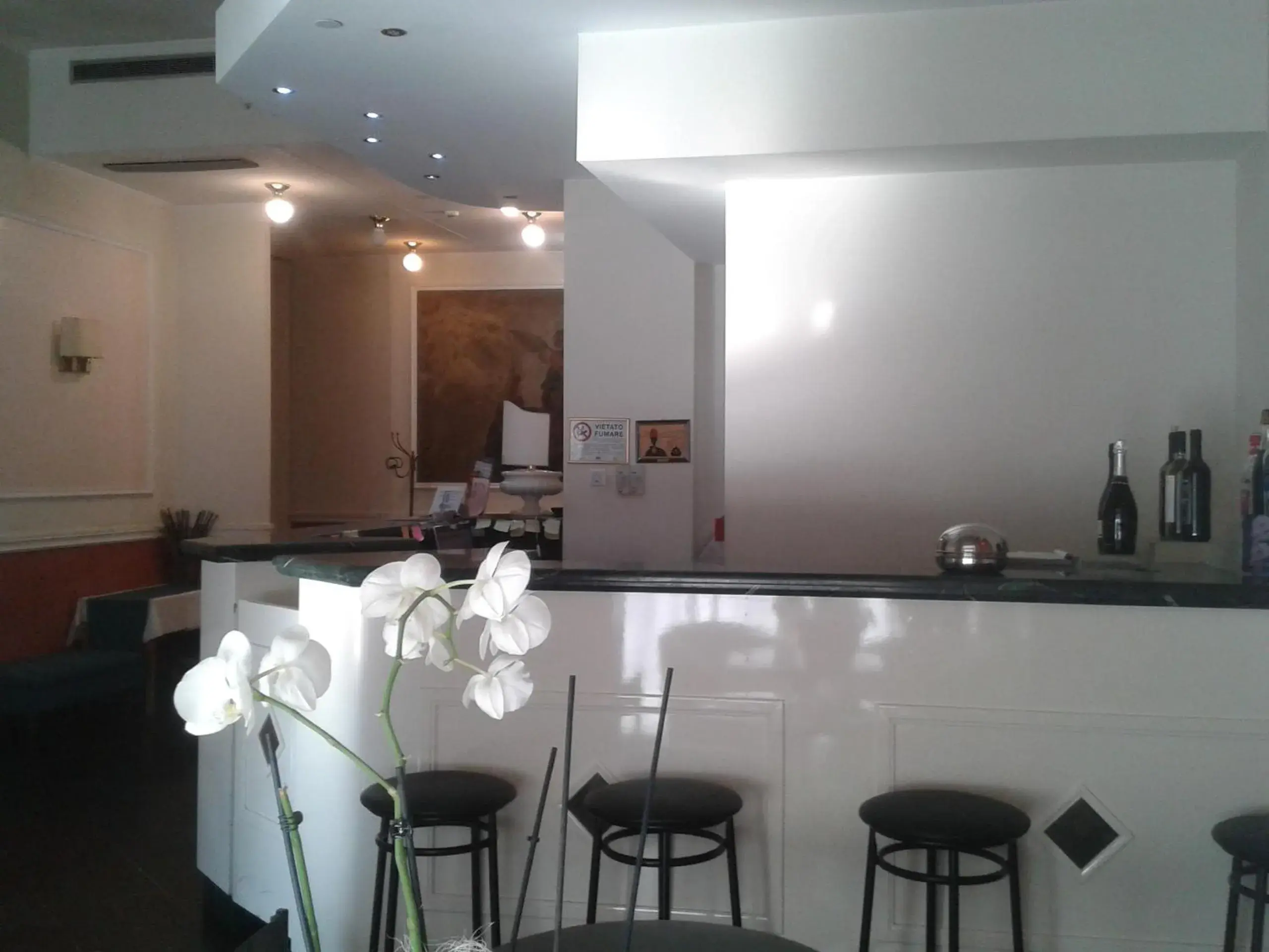 Lounge or bar, Kitchen/Kitchenette in Hotel San Felice