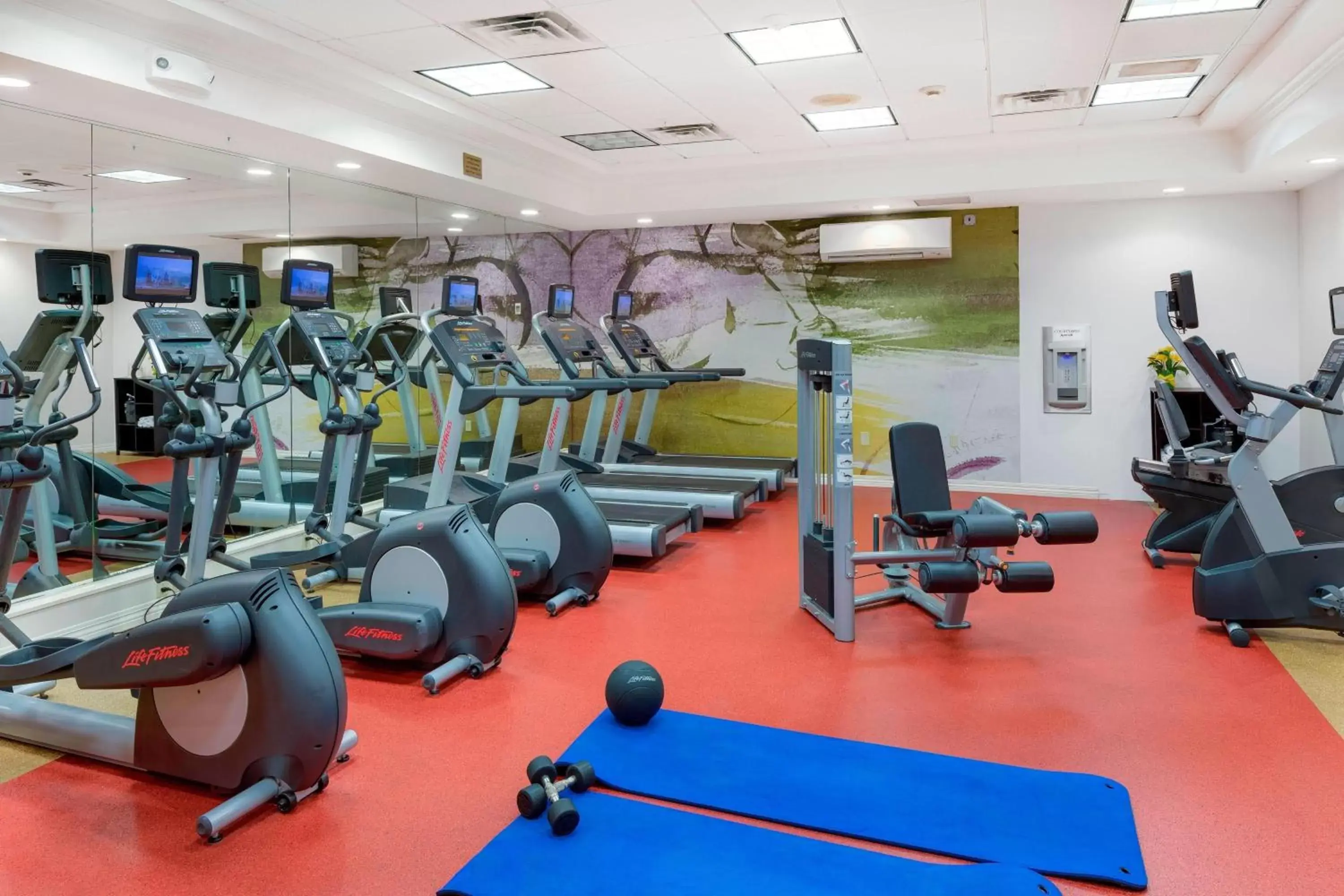 Fitness centre/facilities, Fitness Center/Facilities in Courtyard by Marriott Portsmouth