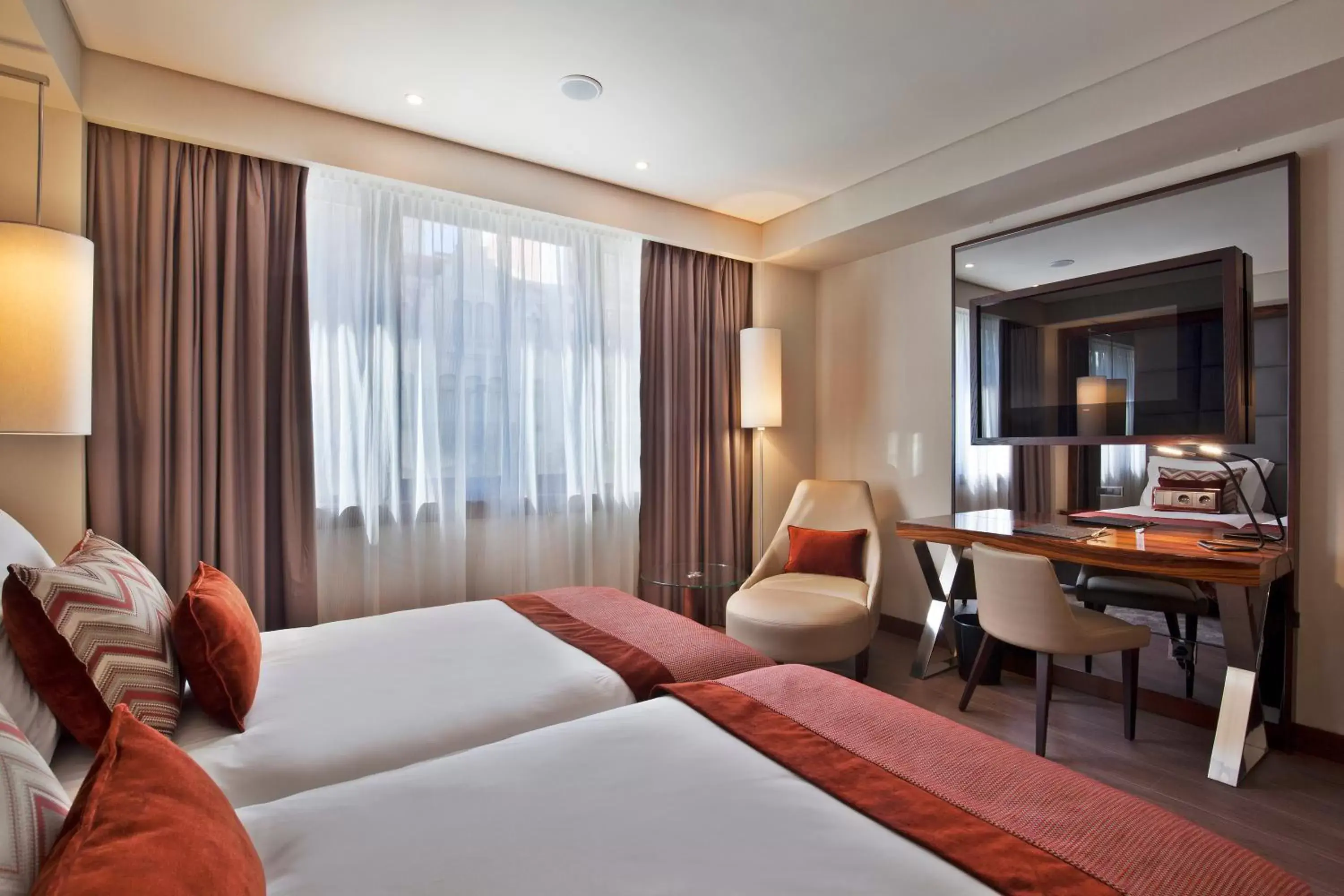 Bed in TURIM Marquês Hotel Bed in TURIM Marquês Hotel