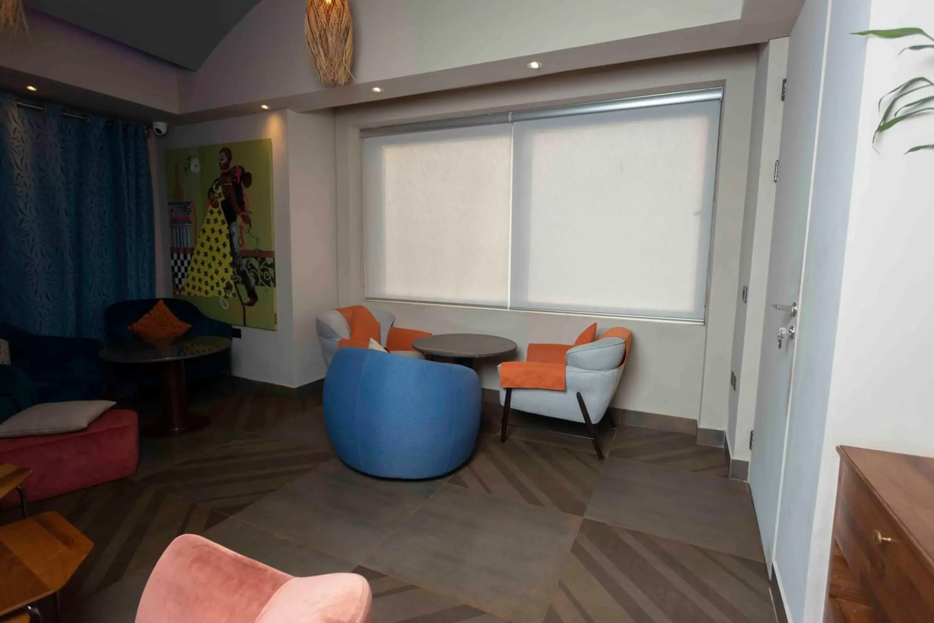 Seating Area in Roots Apartment Hotel