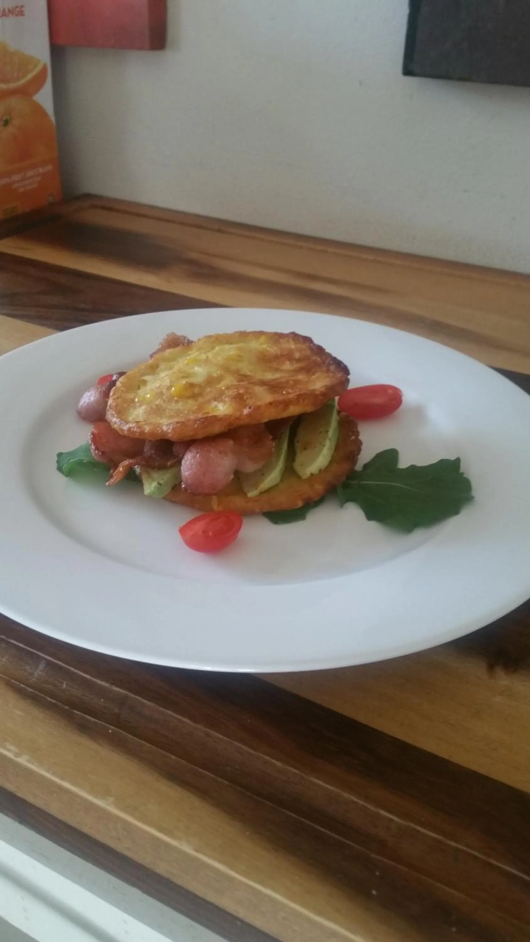 Food close-up in Sandals Guest House