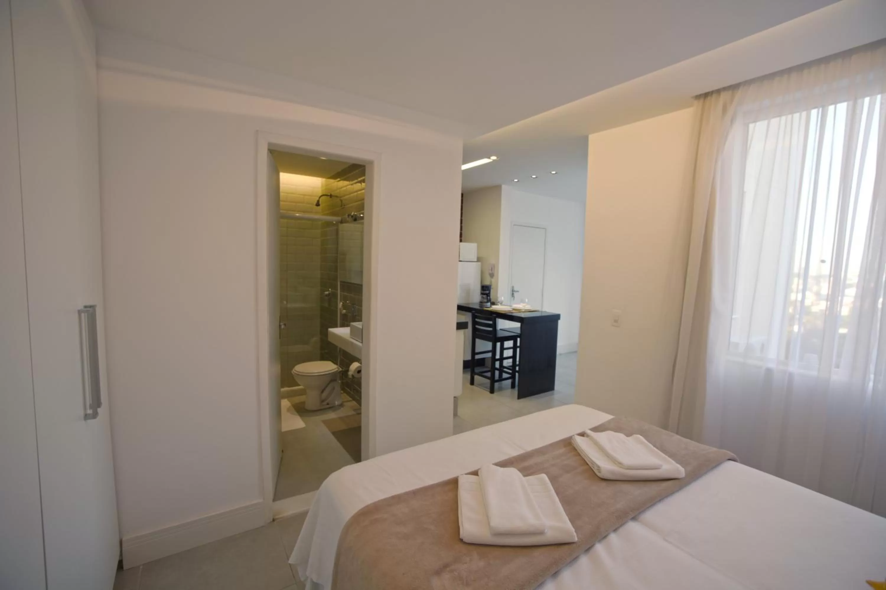 Bed in Sugar Loft Apartments