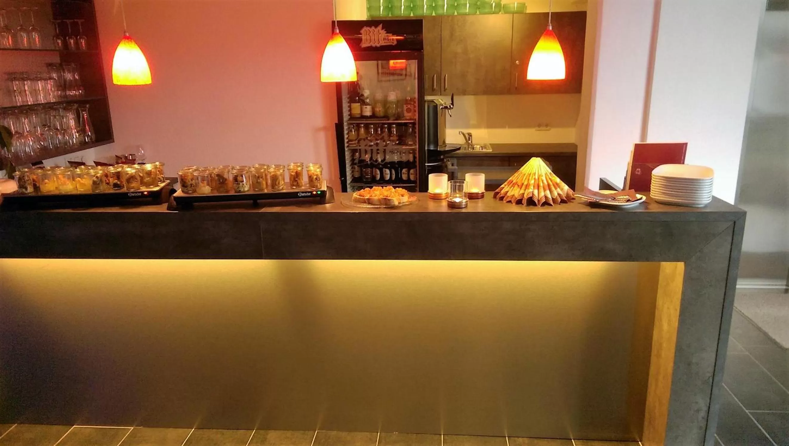 Lounge or bar in Hotel im Kornspeicher