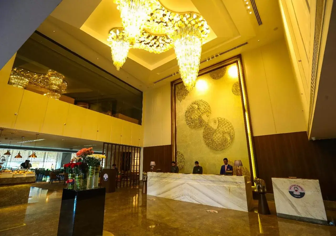 Lobby or reception in Radisson Bhopal