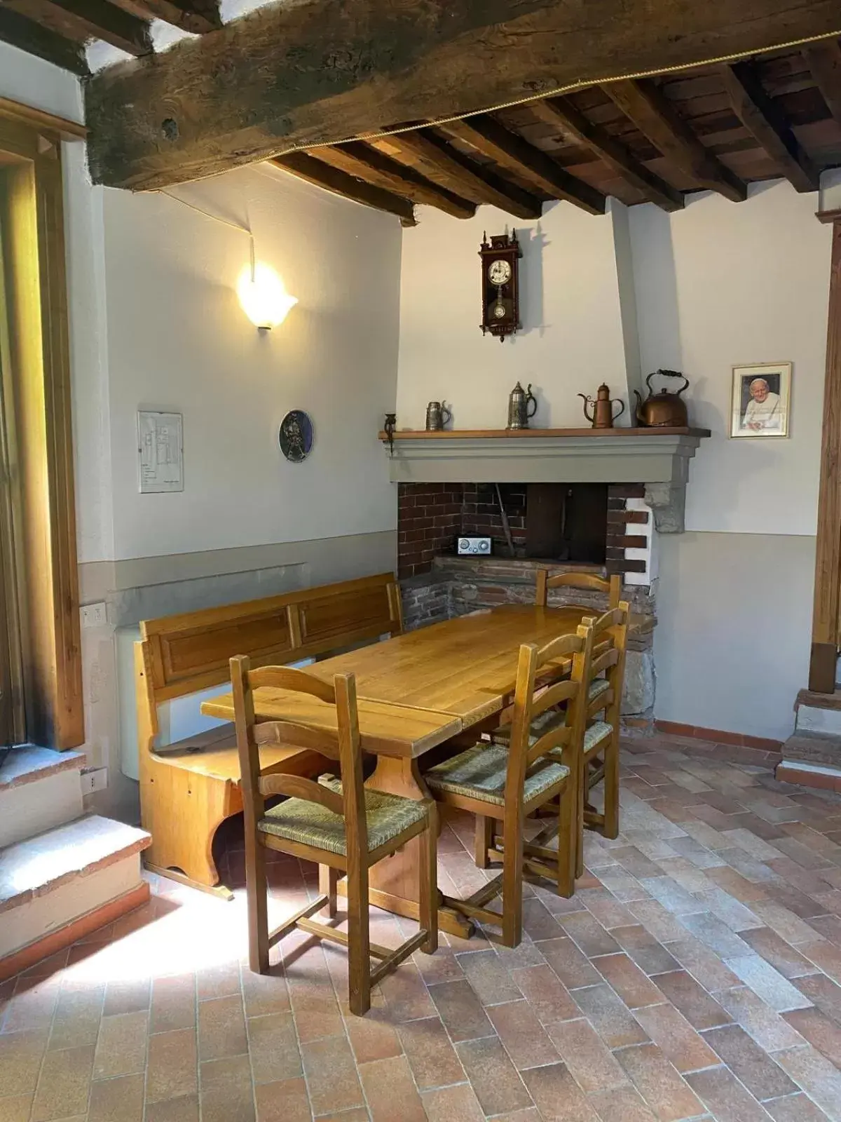 Dining Area in Bed and breakfast Zimmer il Castello