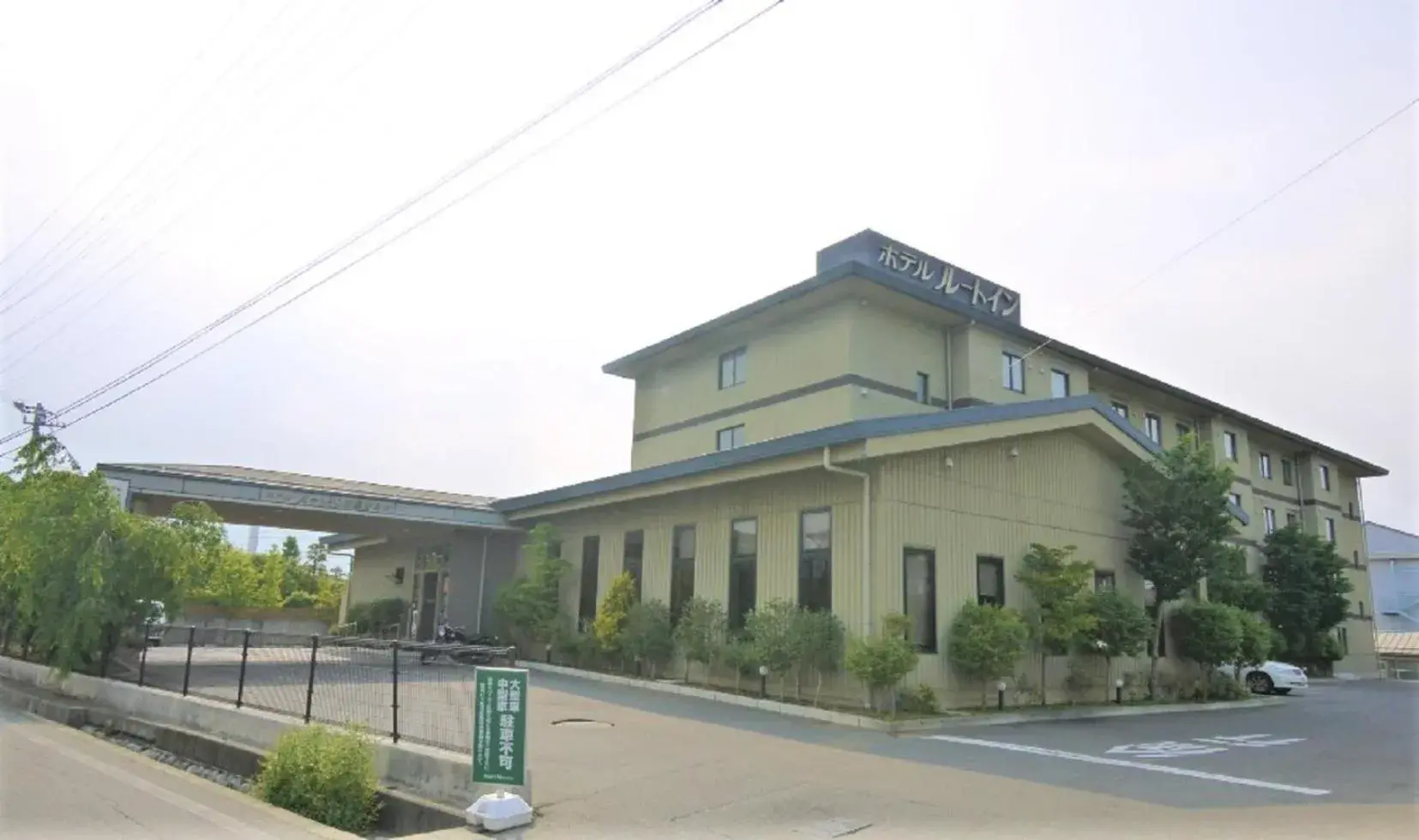 Facade/entrance, Property Building in Hotel Route-Inn Court Azumino Toyoshina Ekiminami