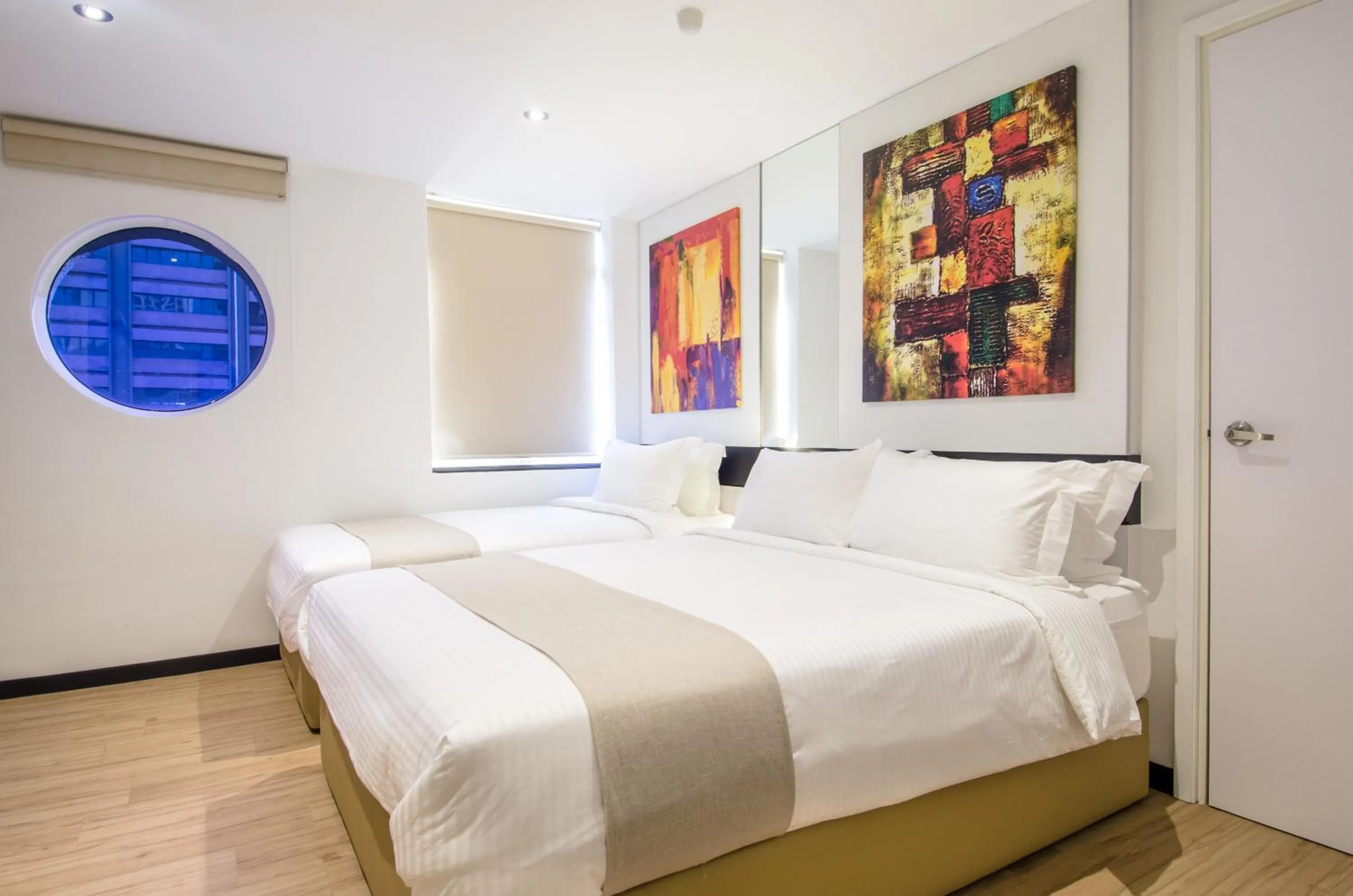 Bed in 12FLY Hotel Kuala Lumpur