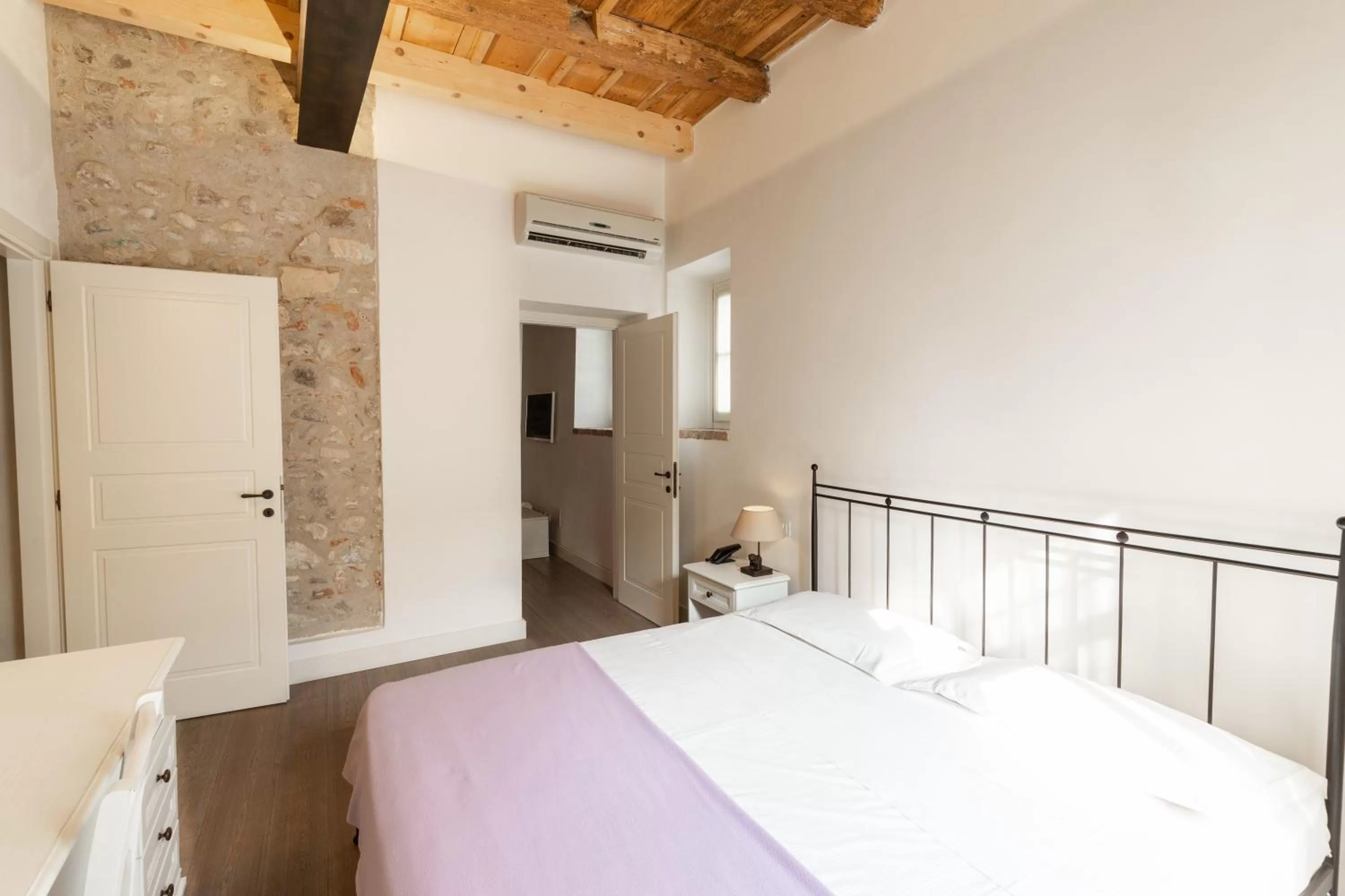 Bedroom, Bed in Residence Corte San Carlo