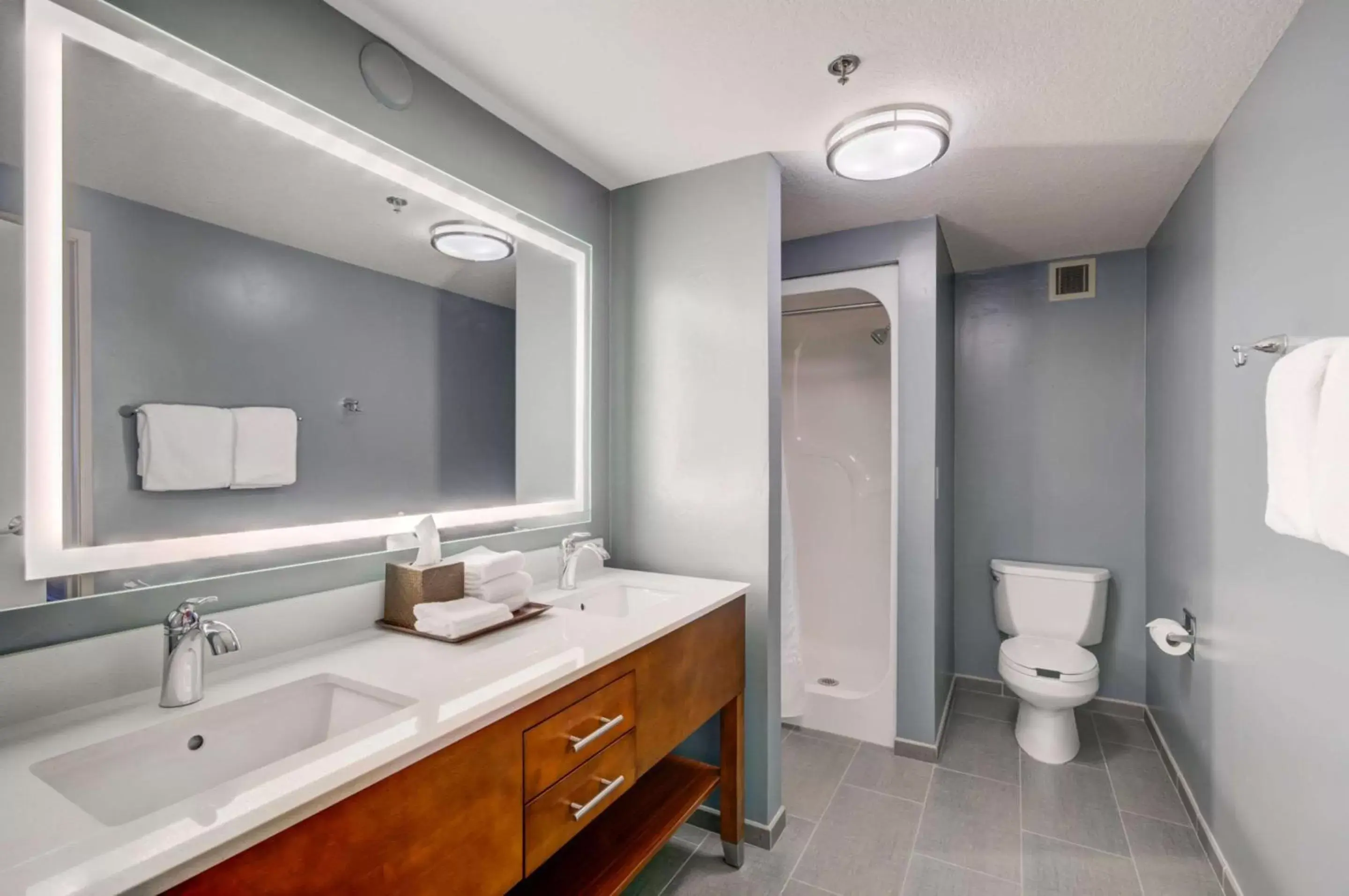 Bedroom, Bathroom in The Pine Lodge on Whitefish River, Ascend Hotel Collection