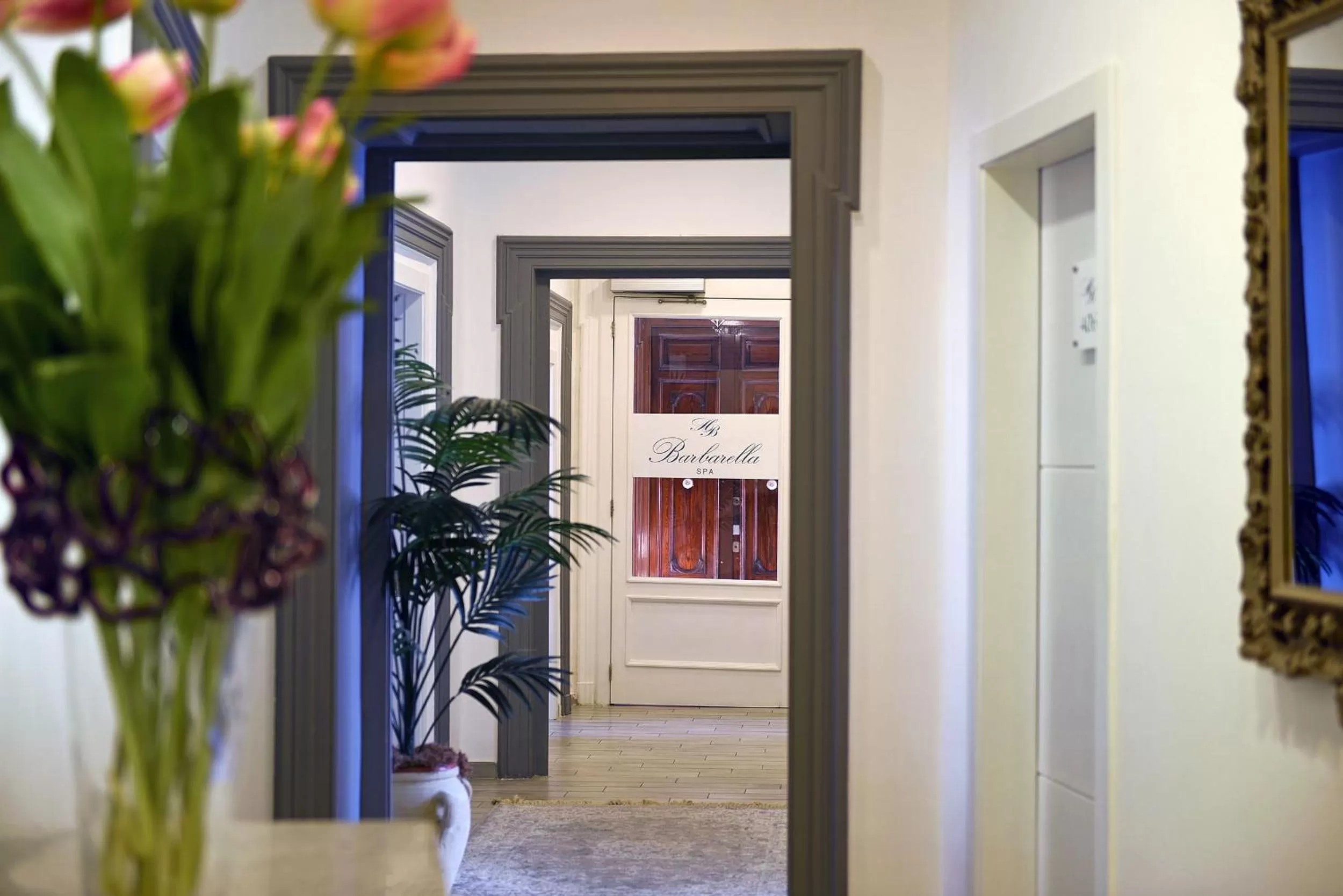 Lobby or reception in Barbarella Spa