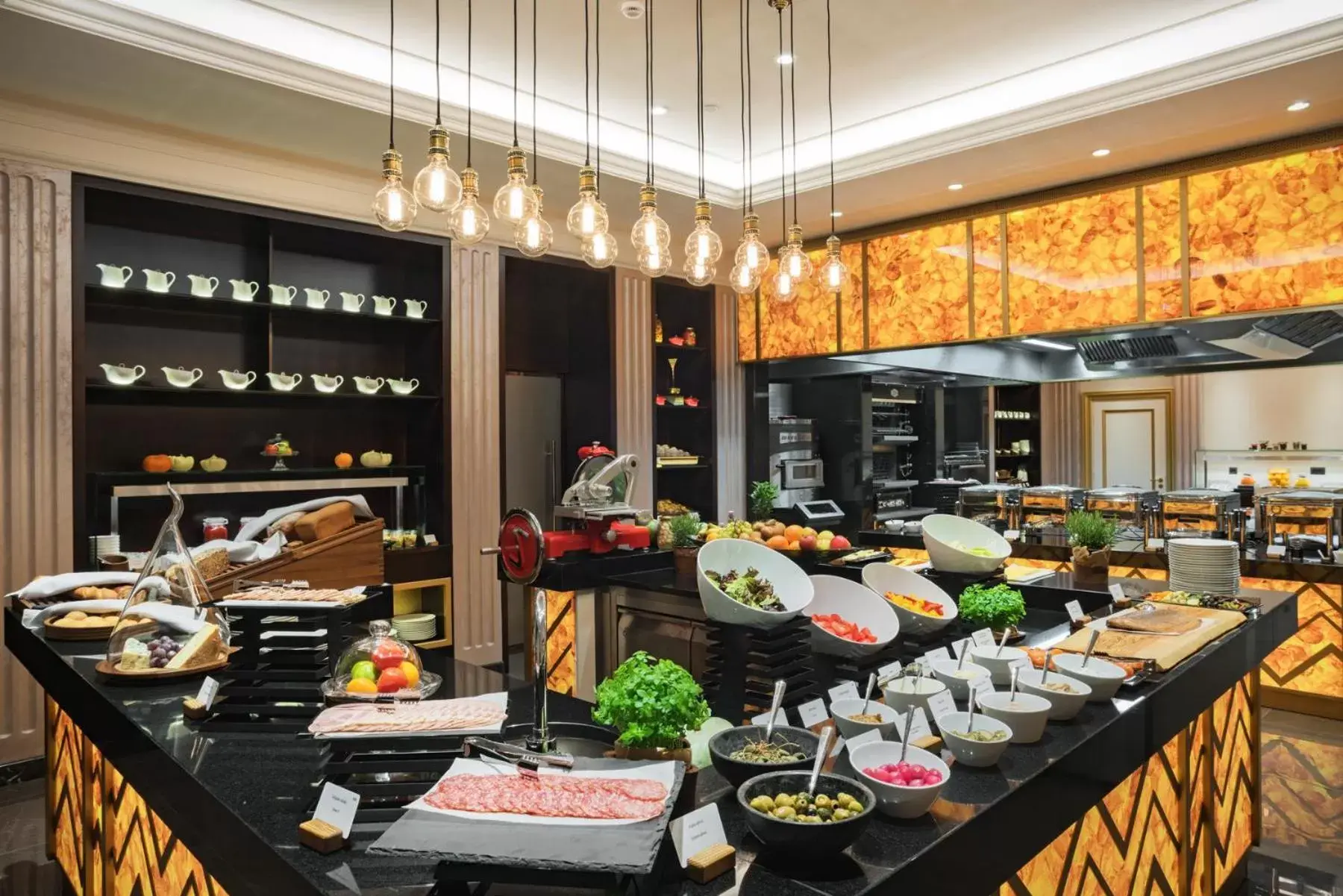 Buffet breakfast, Restaurant/Places to Eat in Grand Hotel Kempinski Riga