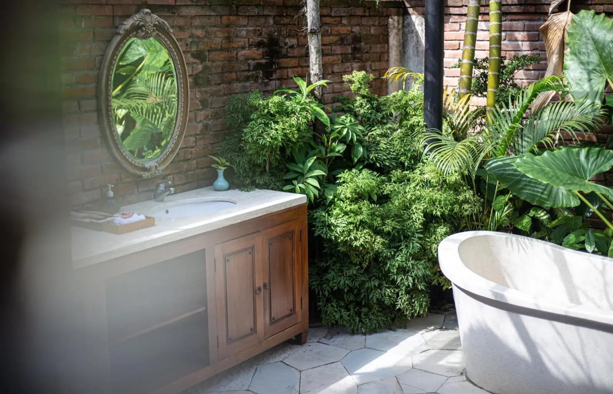 Bathroom in Villa Canggu by Plataran