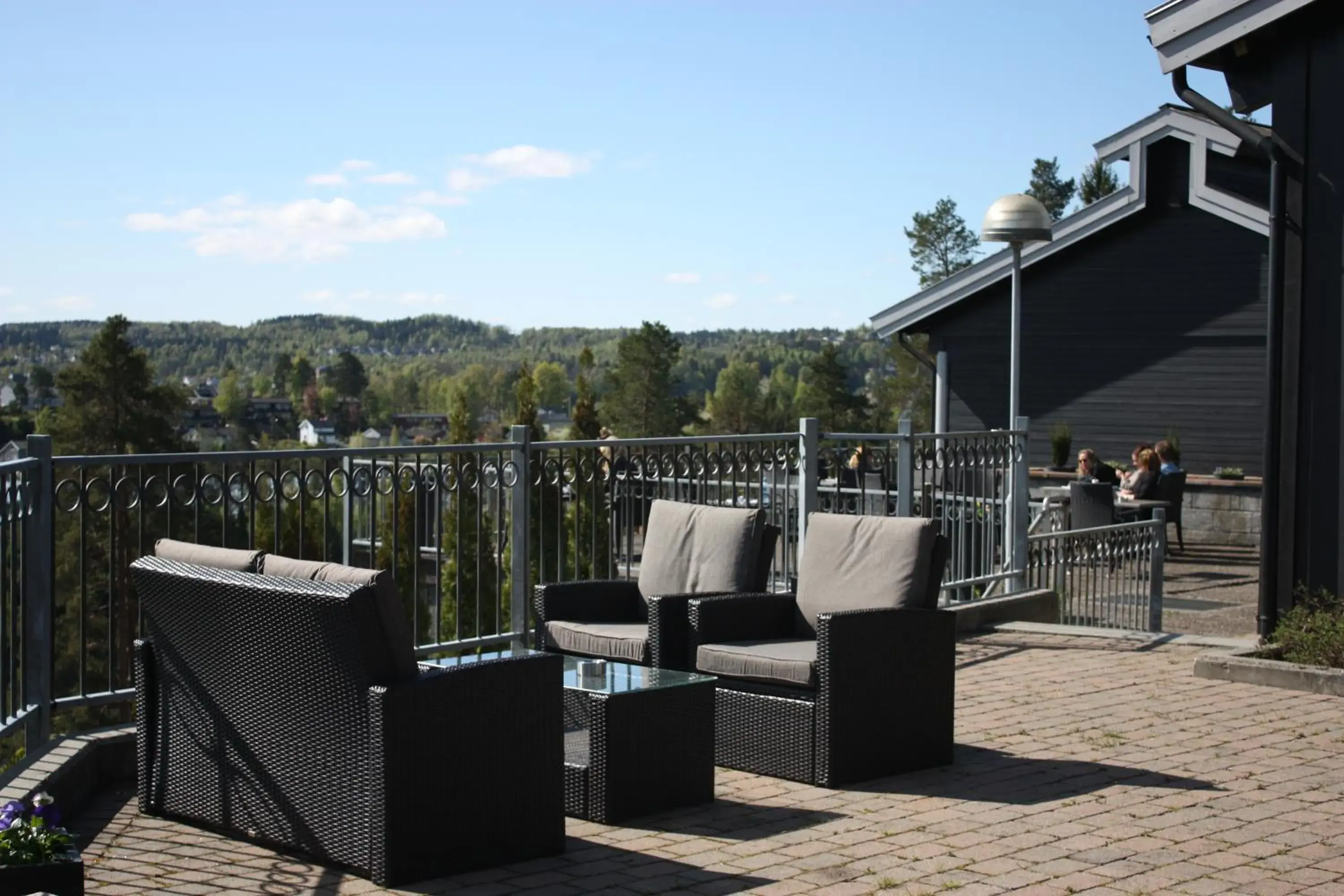 Patio, Patio/Outdoor Area in Quality Hotel Leangkollen