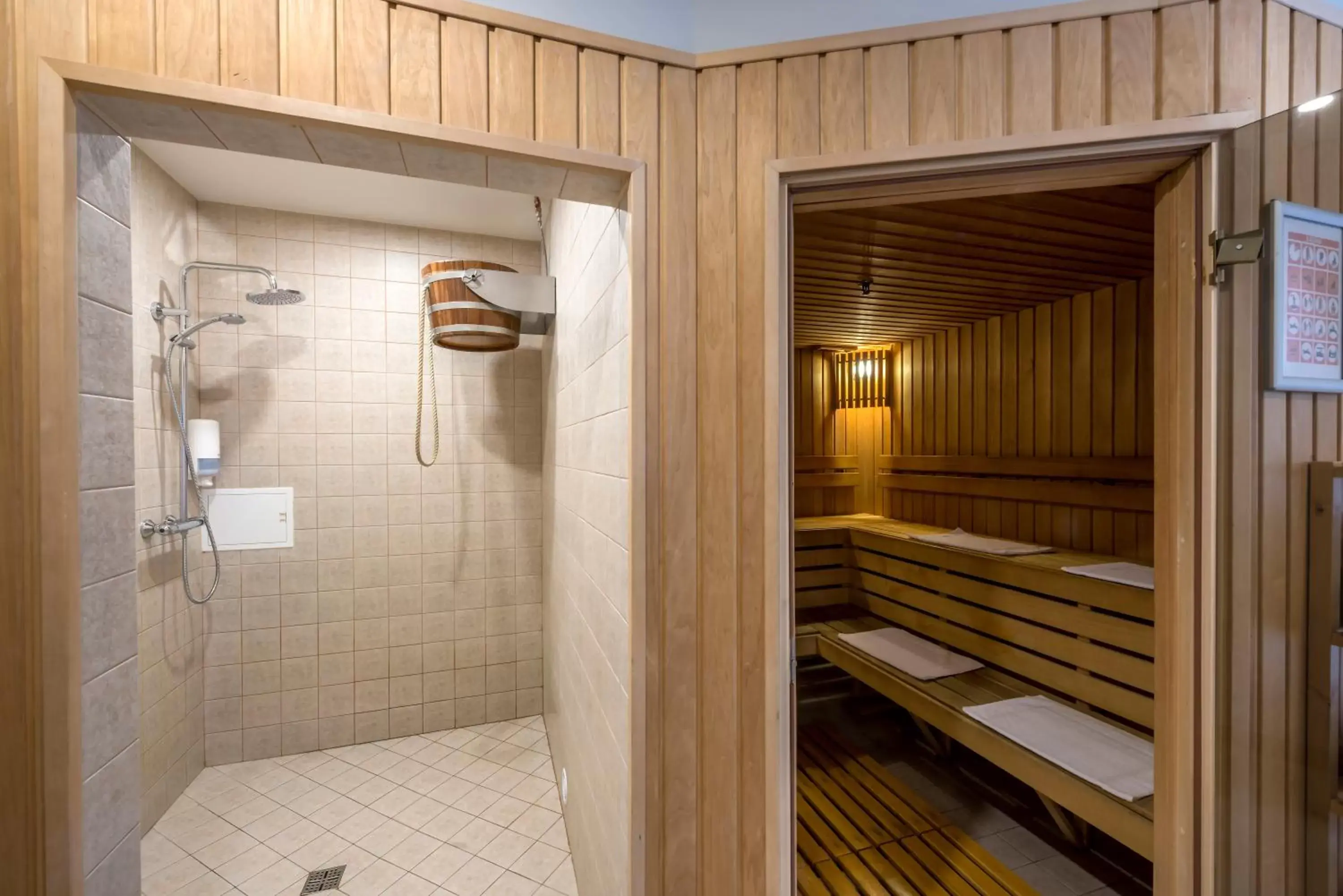 Sauna in Ratonda Centrum Hotels