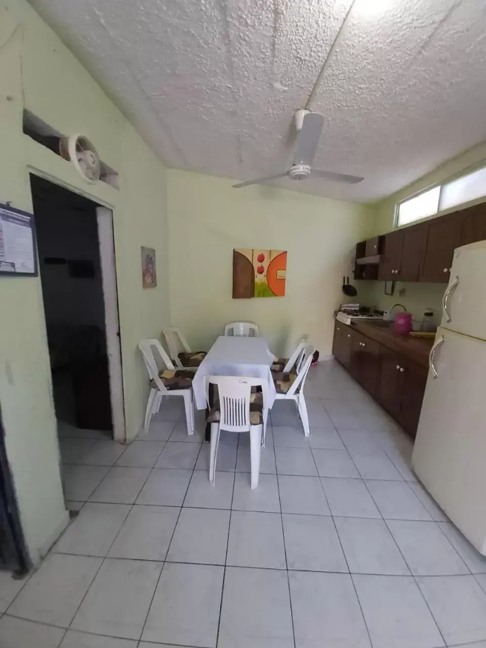 Kitchen or kitchenette, Dining Area in Hotel Ayalamar Manzanillo