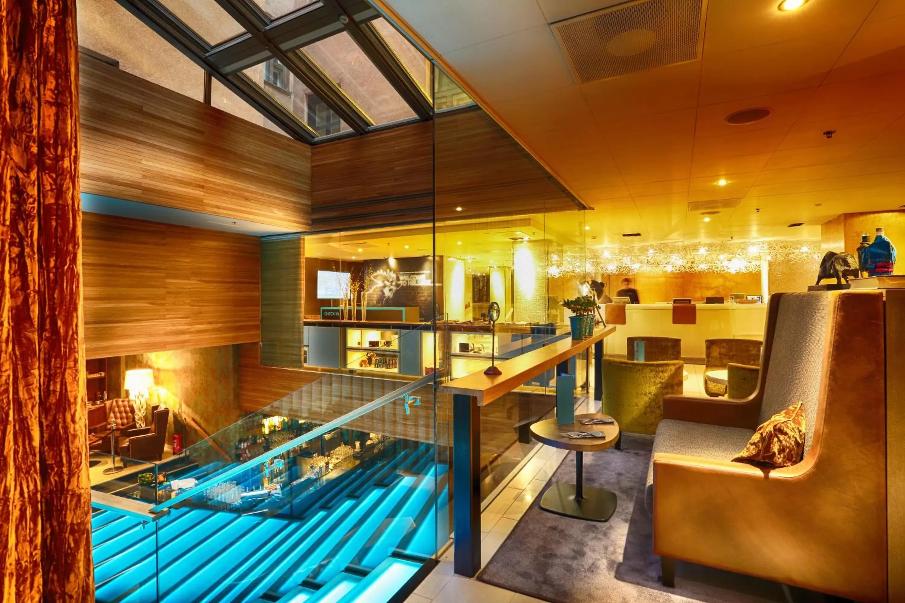 Lounge or bar in Hotel Klaus K Lounge or bar in Hotel Klaus K