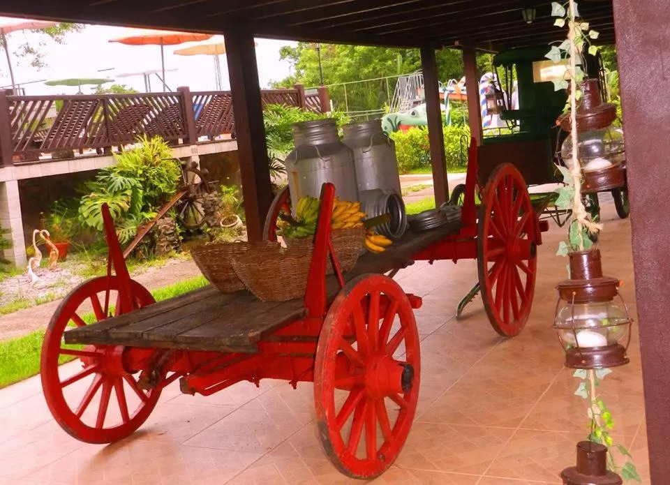 Decorative detail in Hotel Bosques do Massaguaçu
