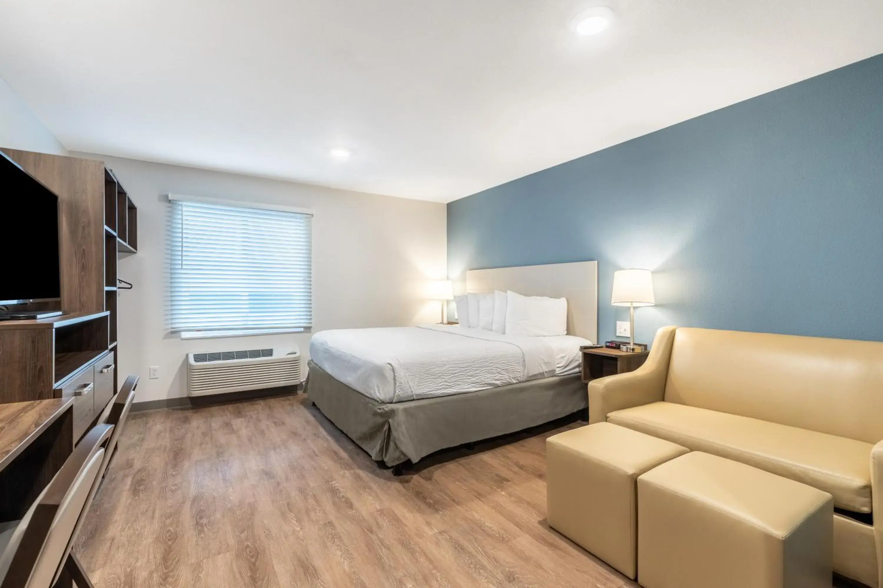 Bed in Extended Stay America Suites - Redlands