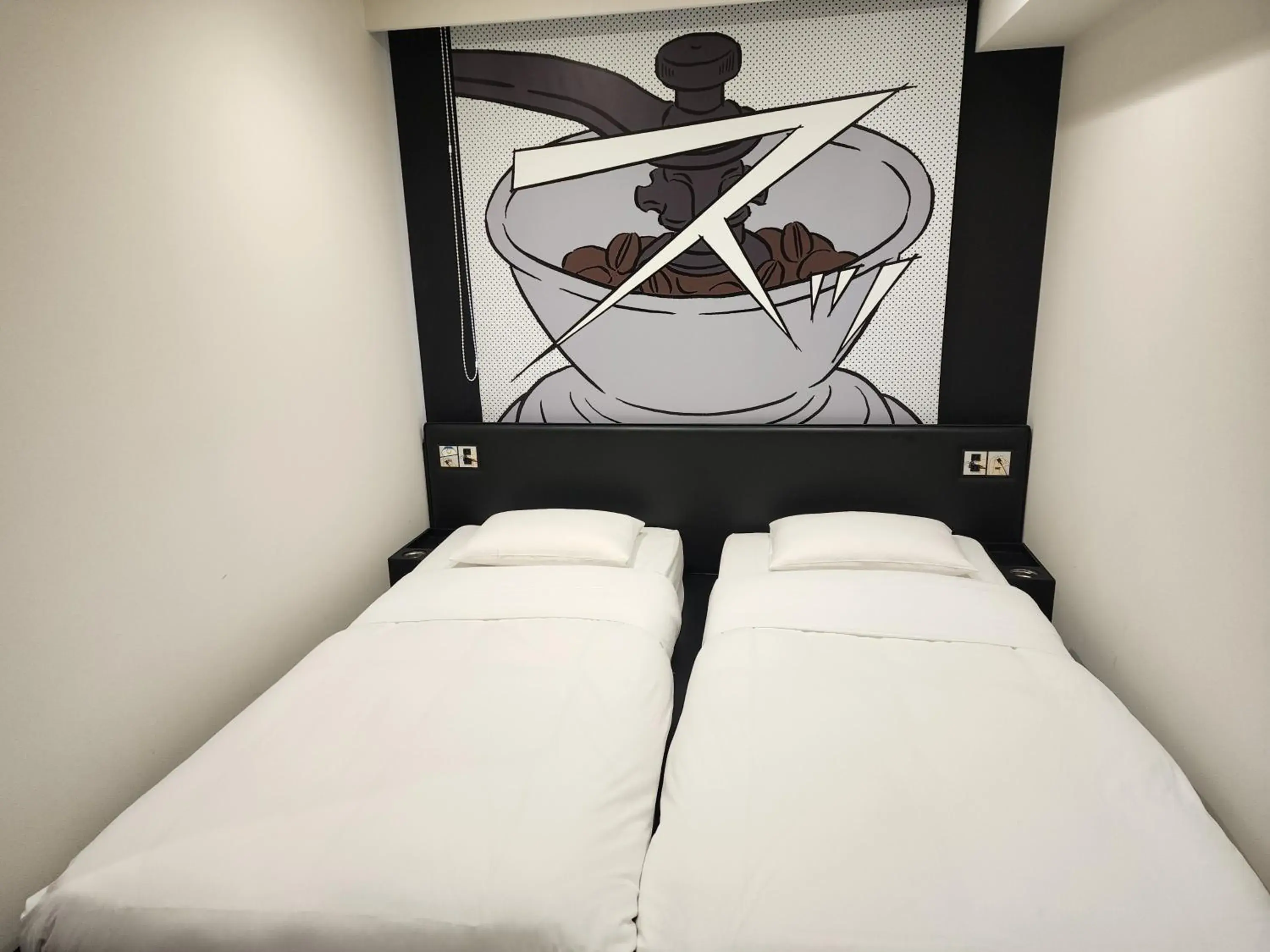Bed in HOTEL TAVINOS HAMAMATSUCHO