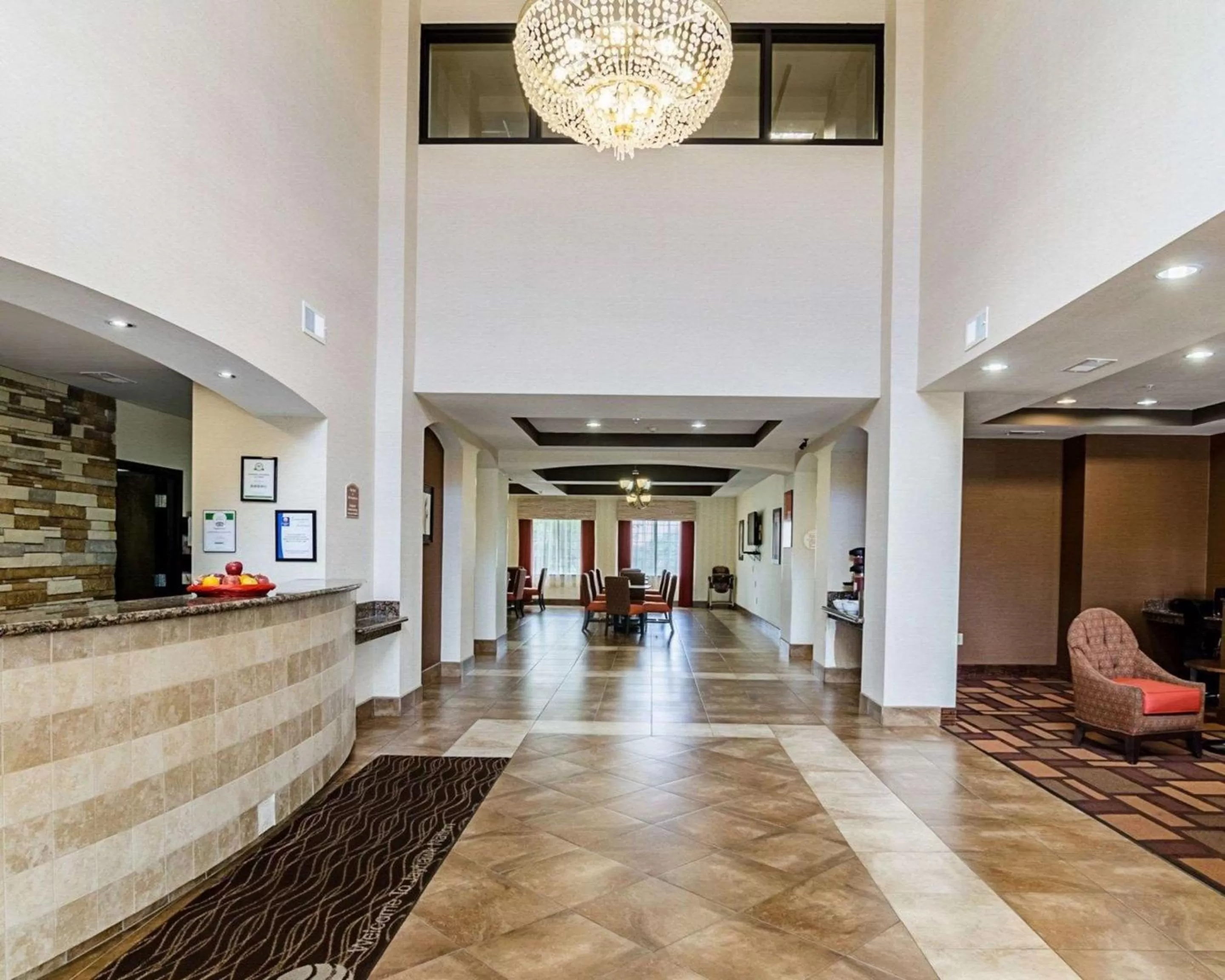 Lobby or reception in Comfort Inn & Suites Lawrence - University Area