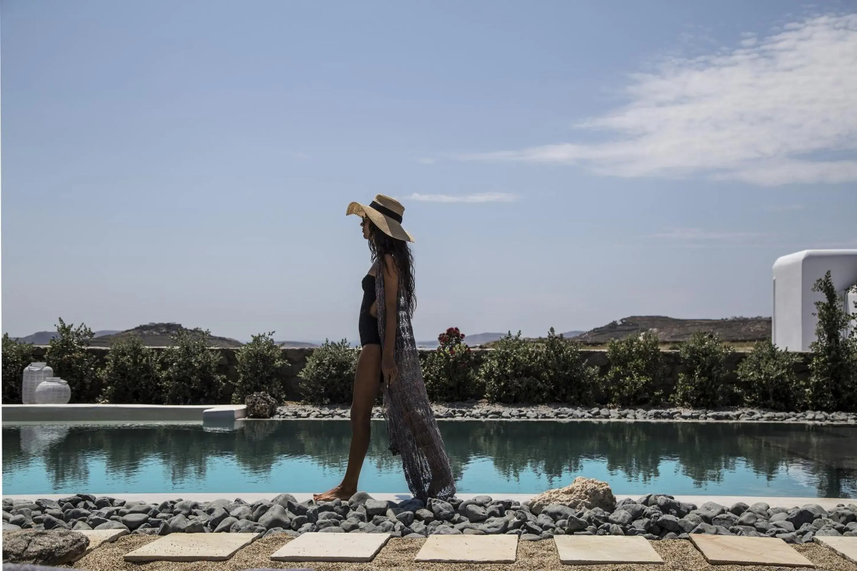 Swimming pool in Portes Suites & Villas Mykonos
