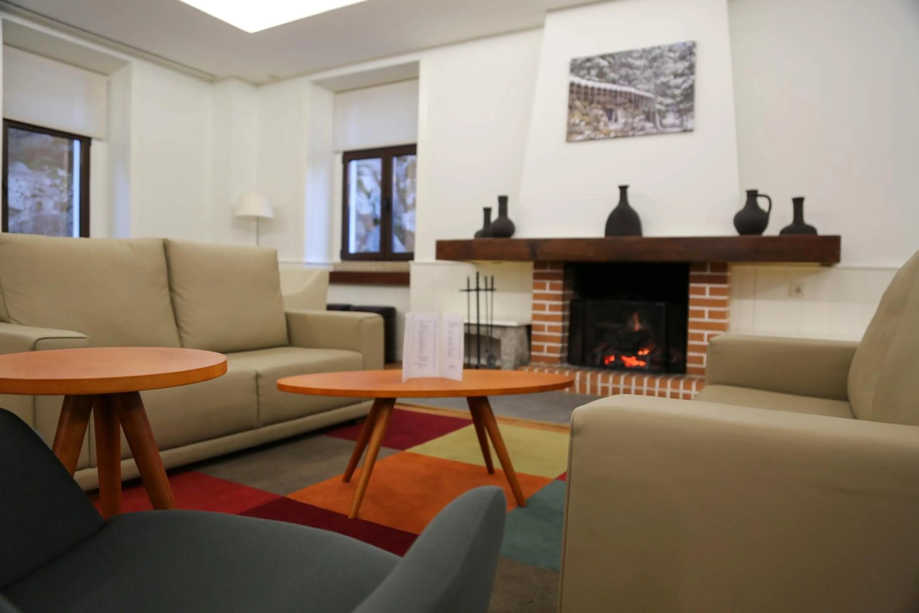 Lounge or bar in INATEL Manteigas