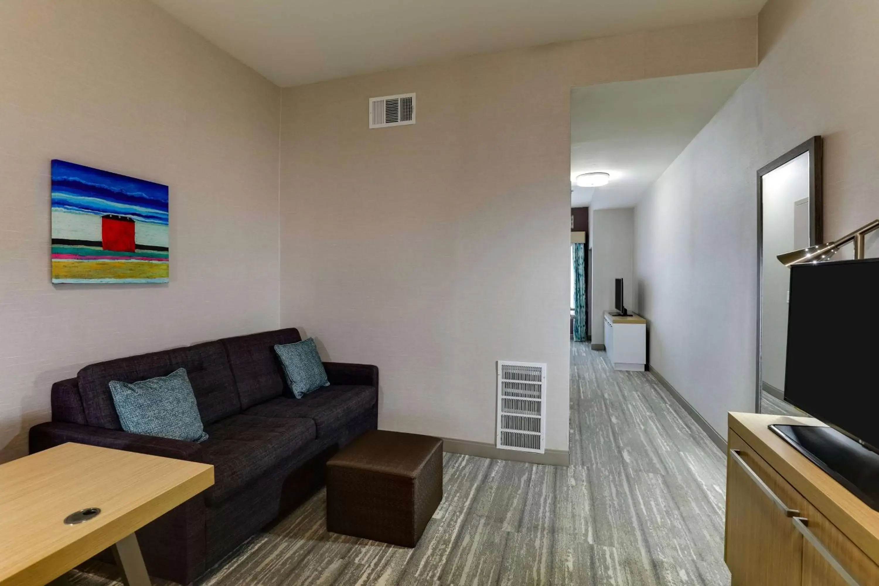 Living room, Seating Area in Hilton Garden Inn Fort Worth/Fossil Creek