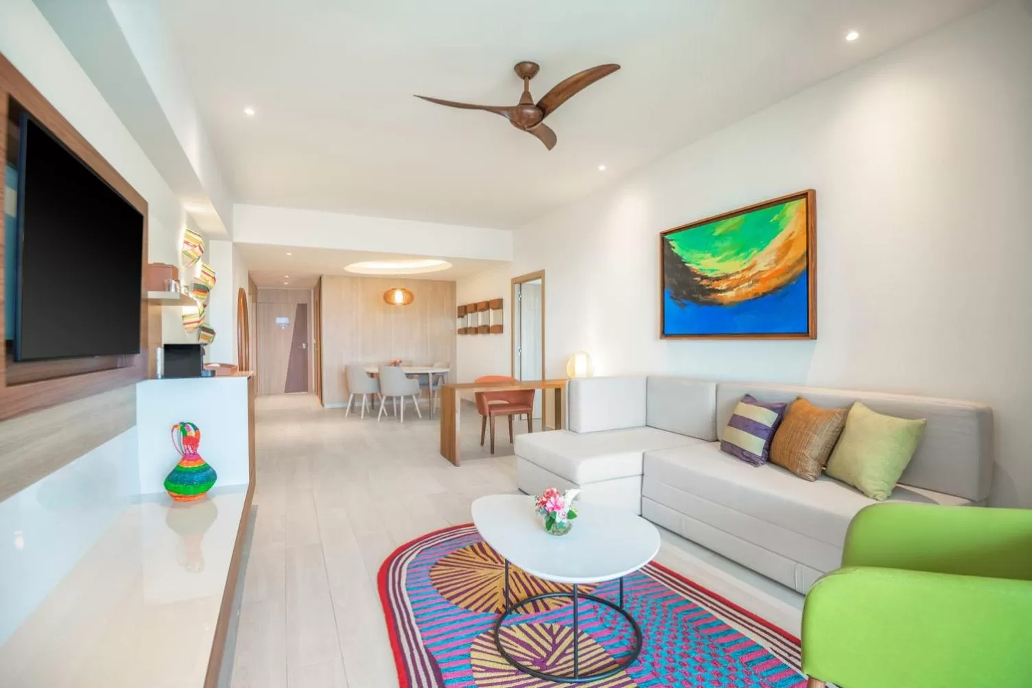 Living room in Hyatt Ziva Cap Cana