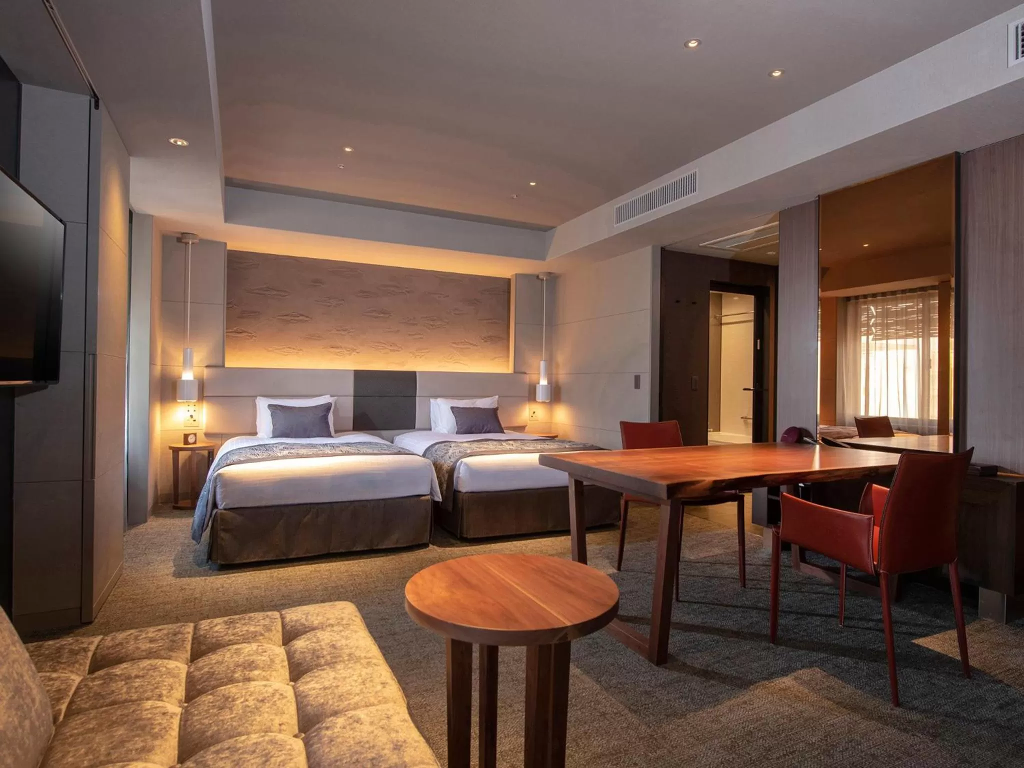 Photo of the whole room, Bed in Tokyu Stay Kyoto Sakaiza Shijo Kawaramachi