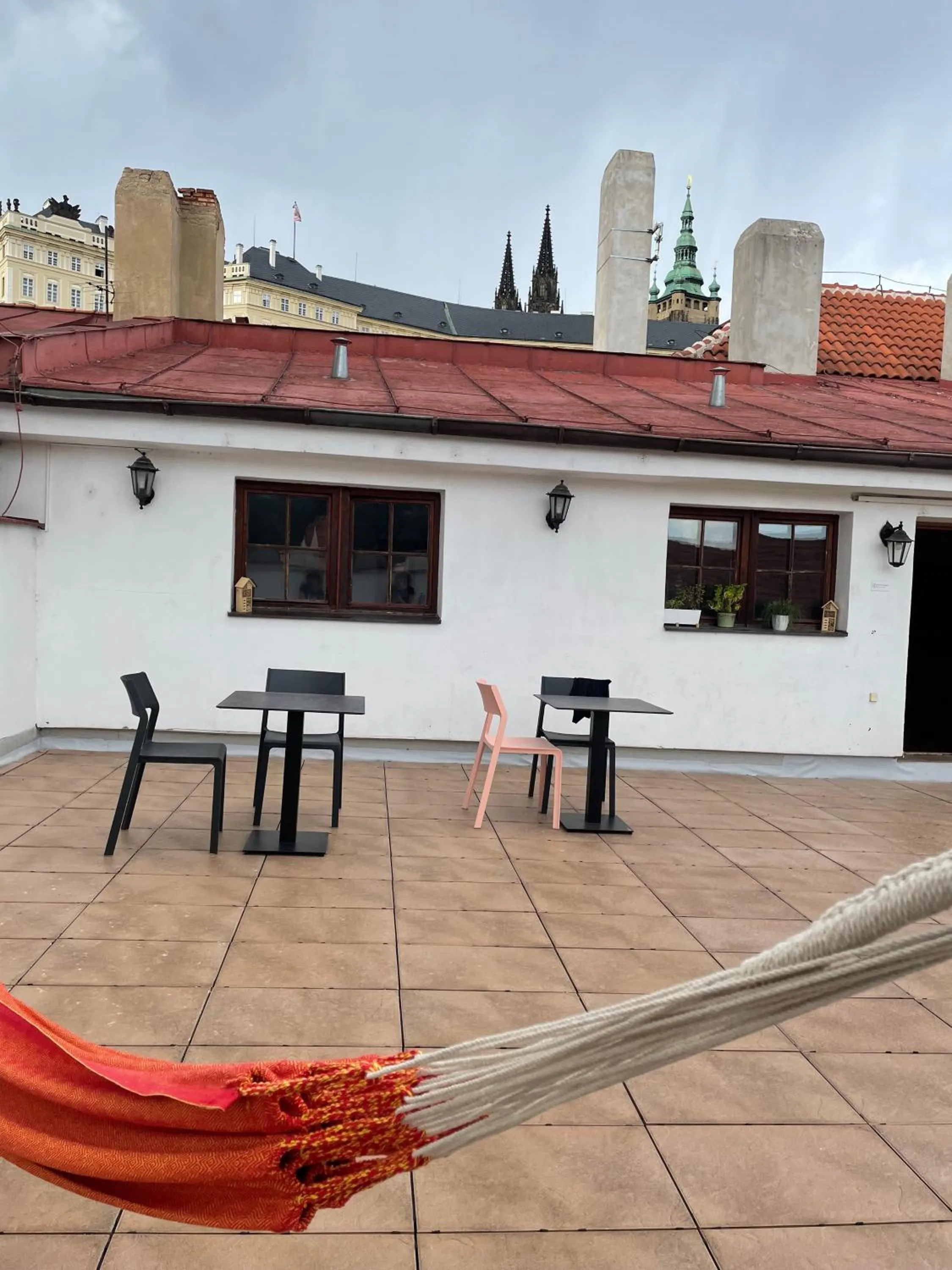 Balcony/Terrace in Hostel Little Quarter