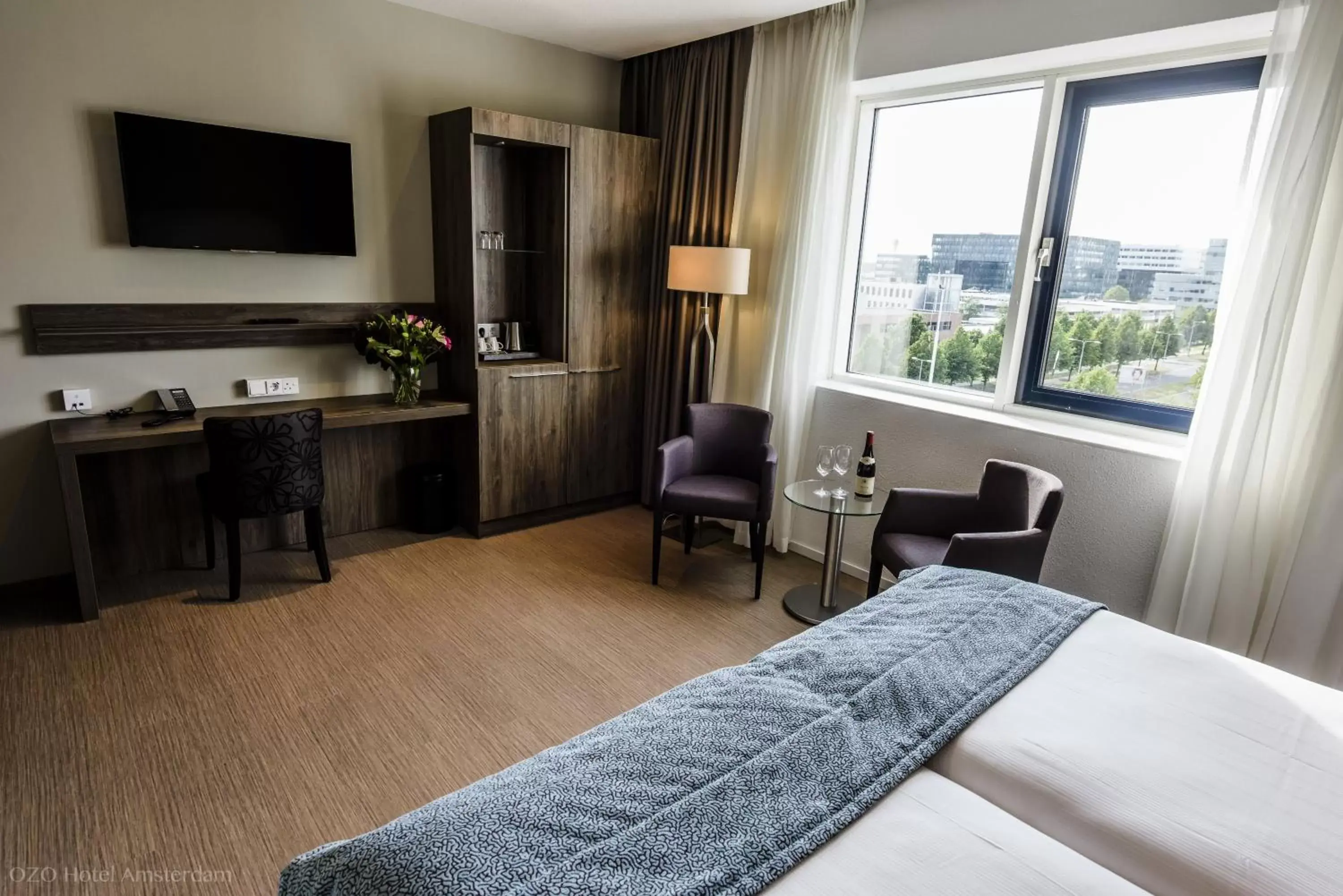 Superior Twin Room in OZO Hotels Arena Amsterdam