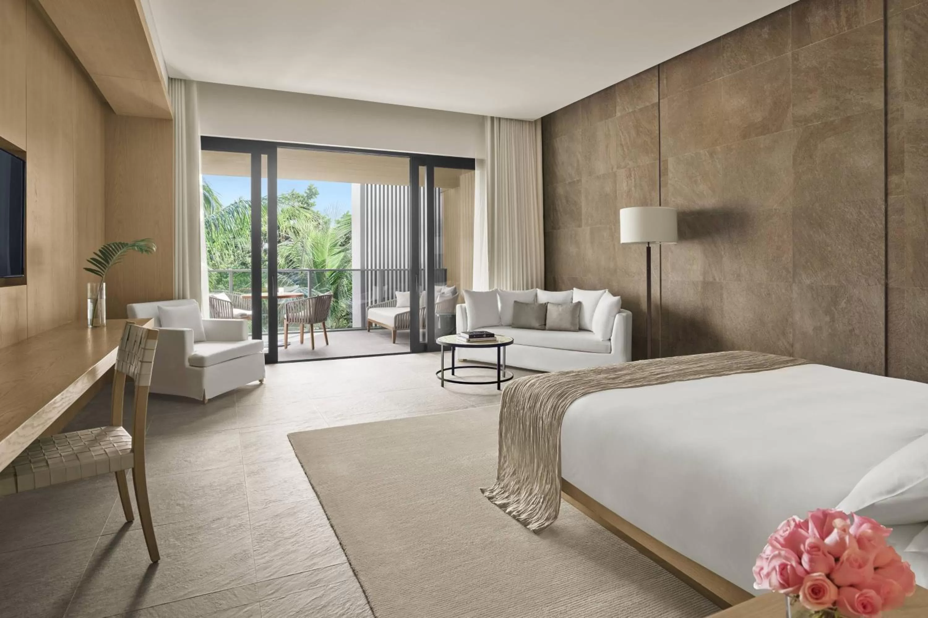 Photo of the whole room in The Sanya EDITION