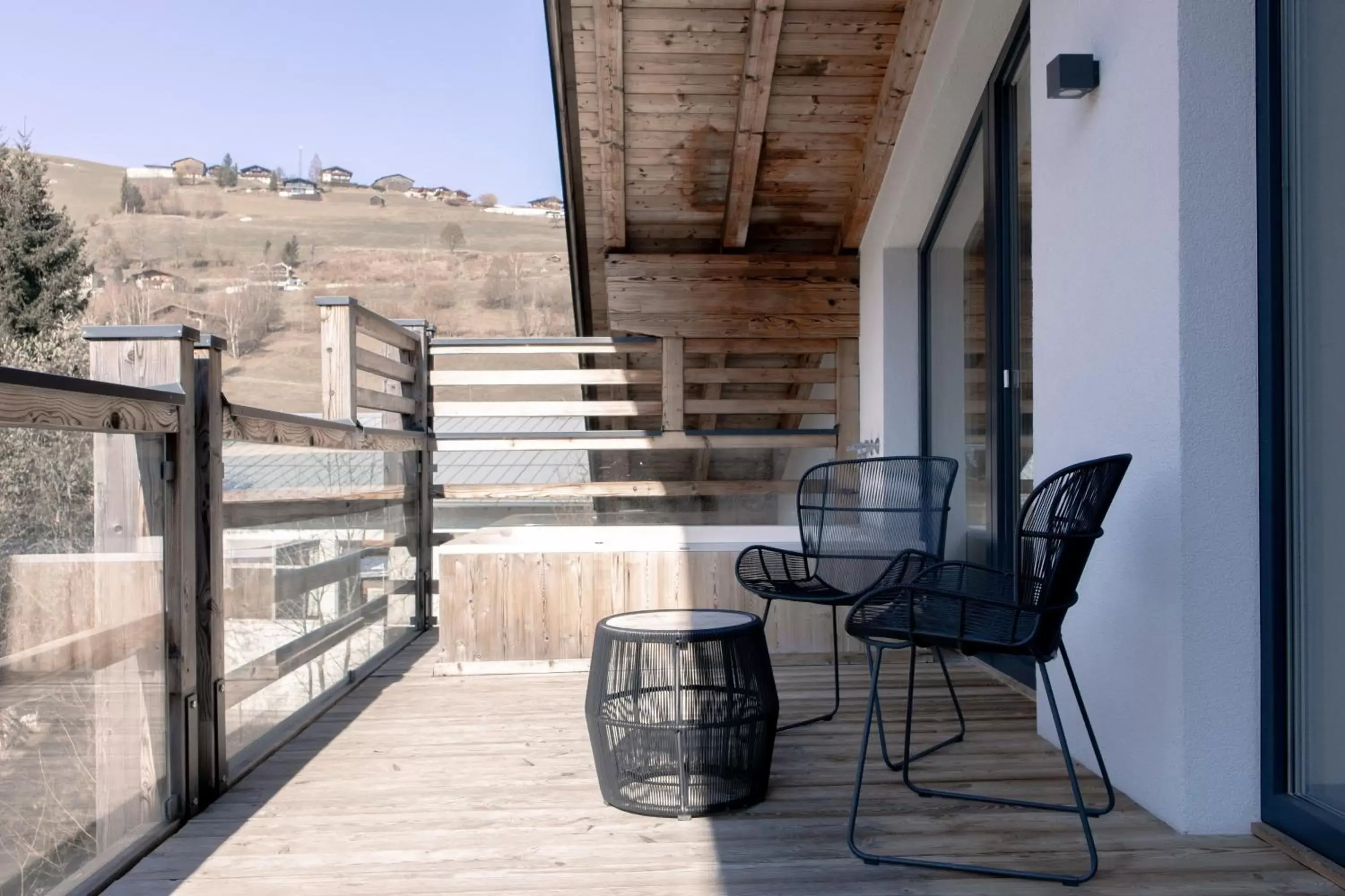 Balcony/Terrace in 24 by AvenidA Hotel & Residences Kaprun