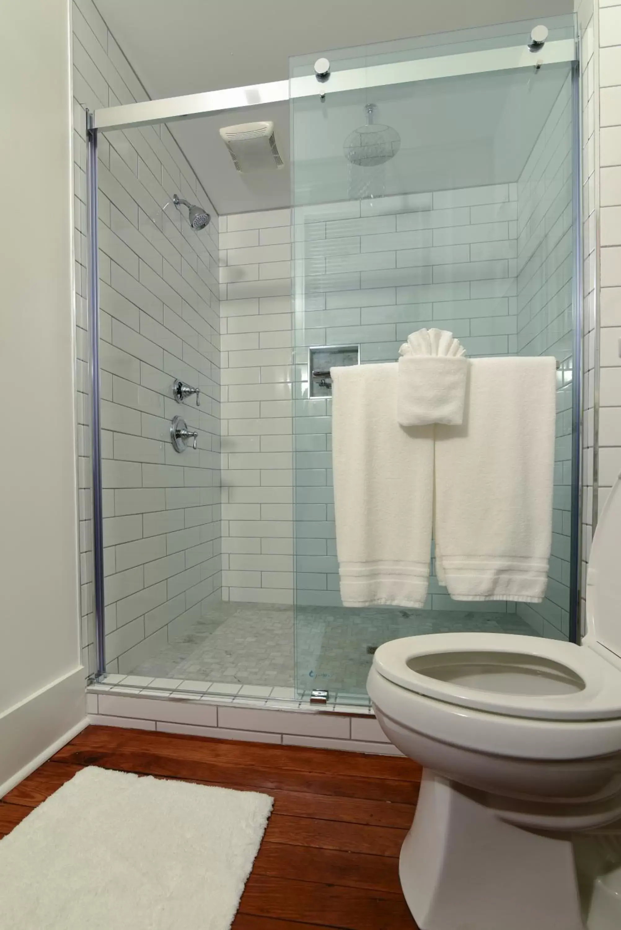 Shower, Bathroom in 607 Bay Luxurious Guest Rooms