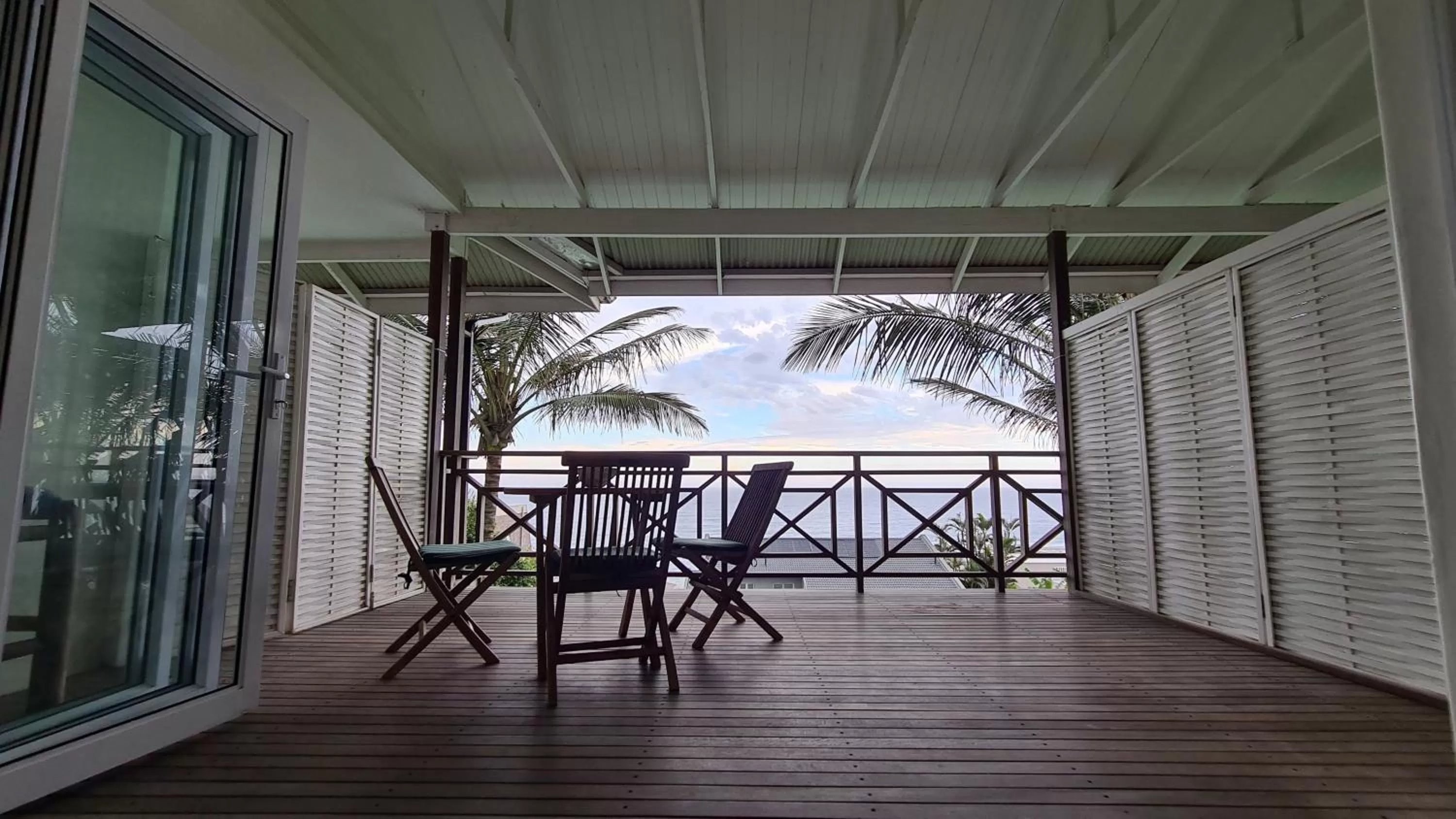 Patio in Shaka's Seat Guesthouse