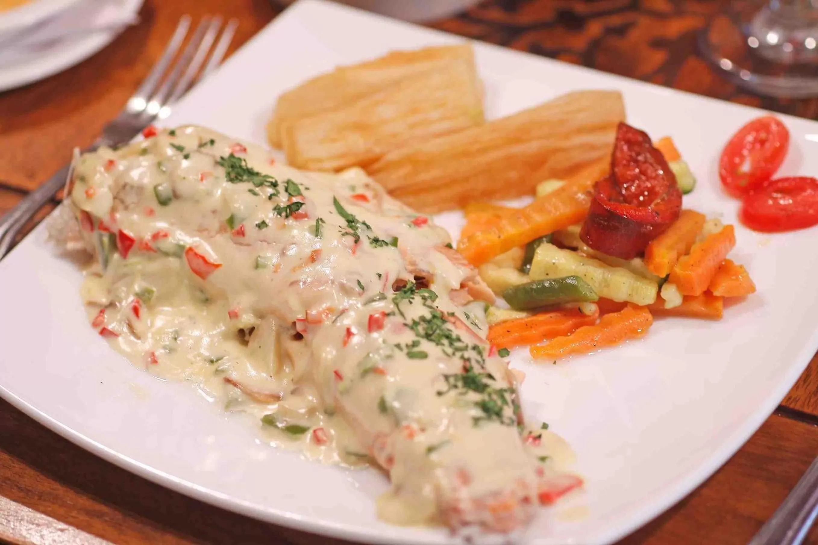 Restaurant/places to eat in Hacienda Hostería Dos Chorreras