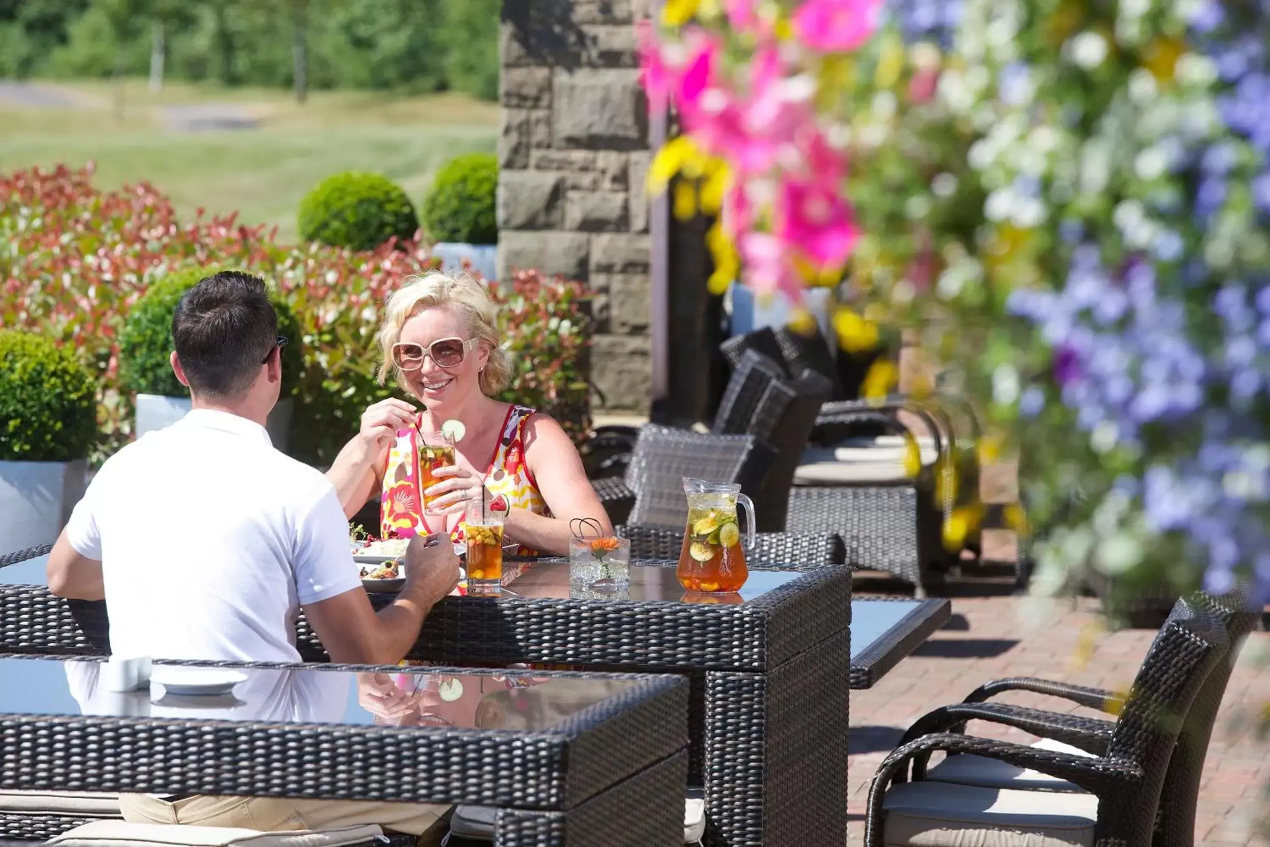 Patio, Restaurant/Places to Eat in The Celtic Manor Resort