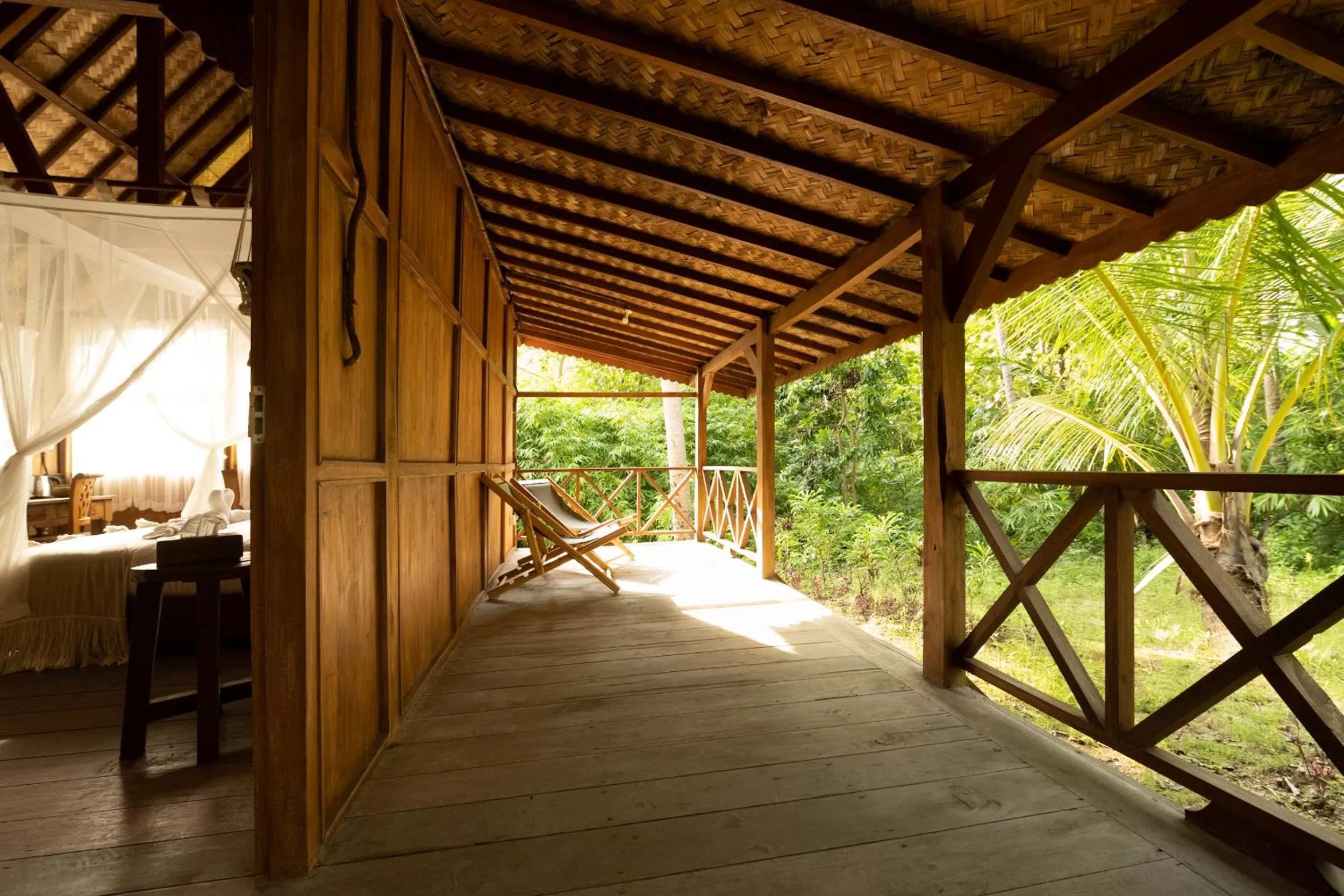 Balcony/Terrace in Tanah Damai Hotel
