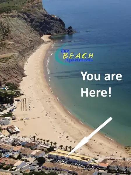 Bird's eye view, Bird's-eye View in Luz Beach Apartments